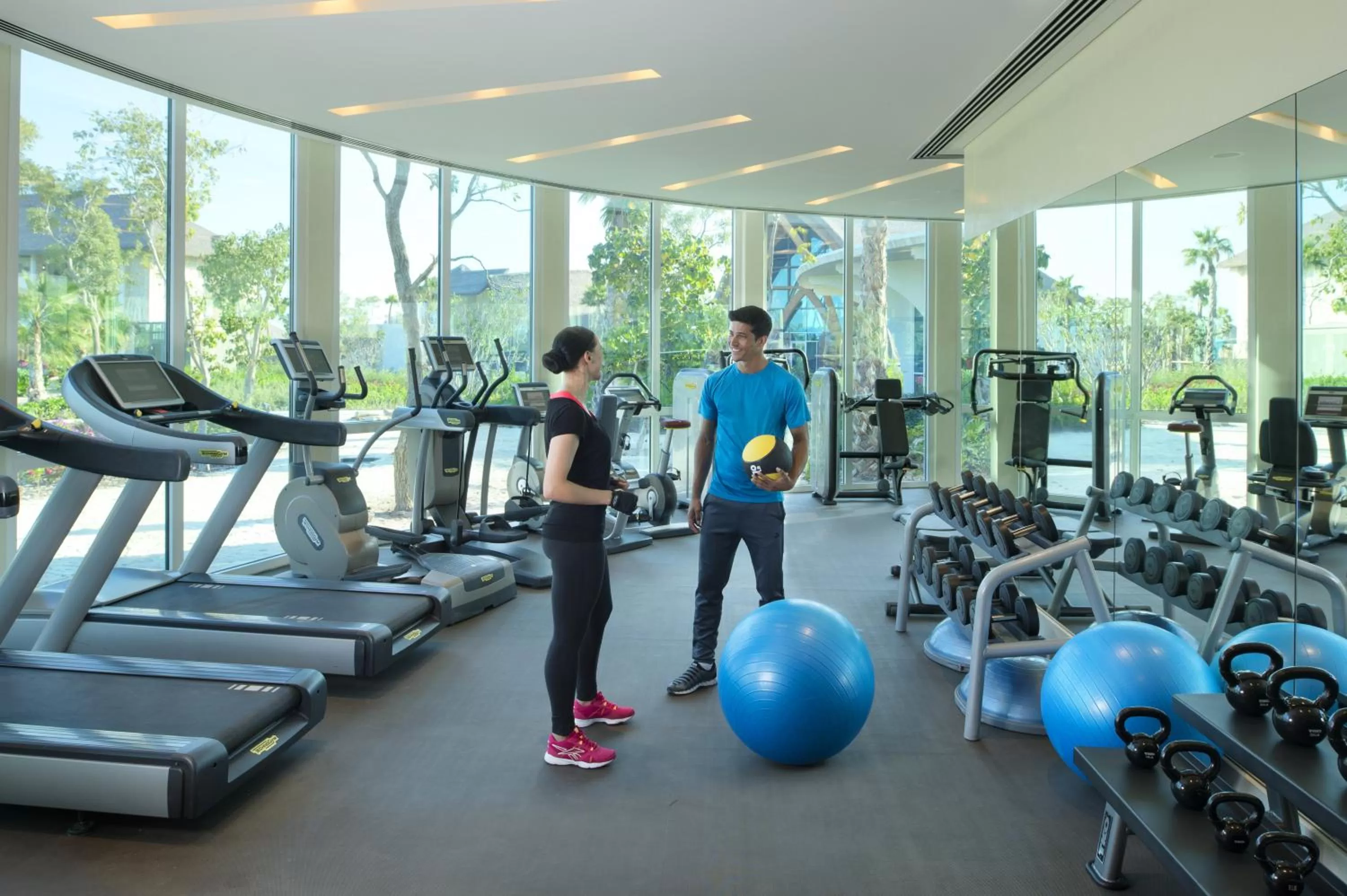 Fitness centre/facilities in Banana Island Resort Doha by Anantara