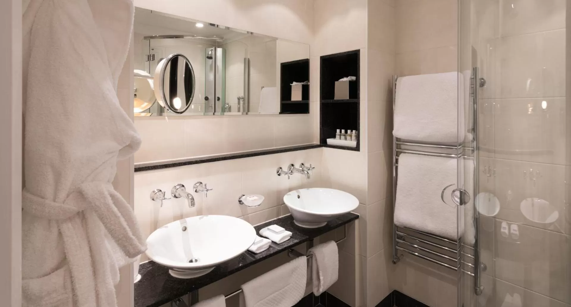 Bathroom in Chewton Glen Hotel - an Iconic Luxury Hotel