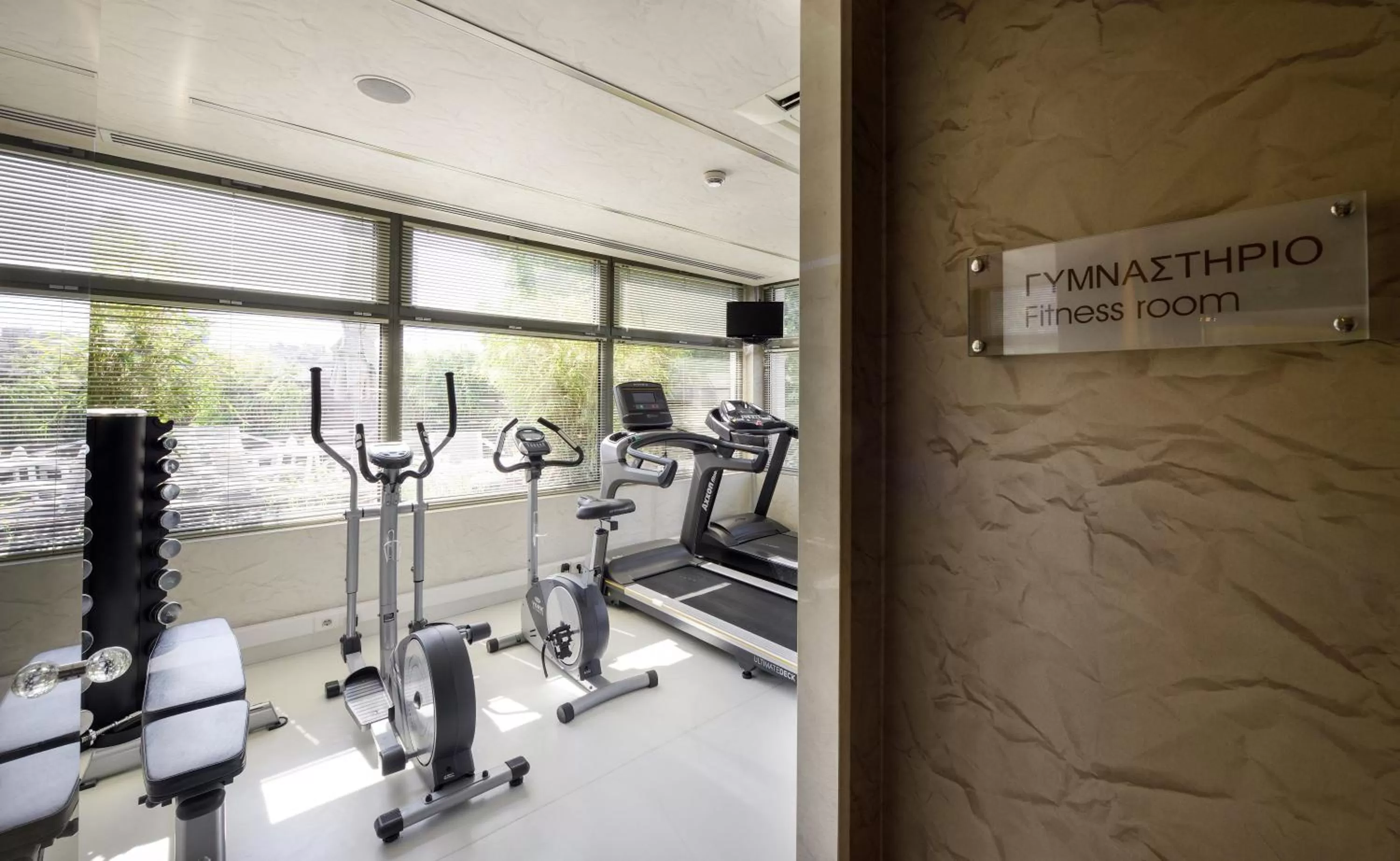 Fitness centre/facilities in Anatolia Hotel
