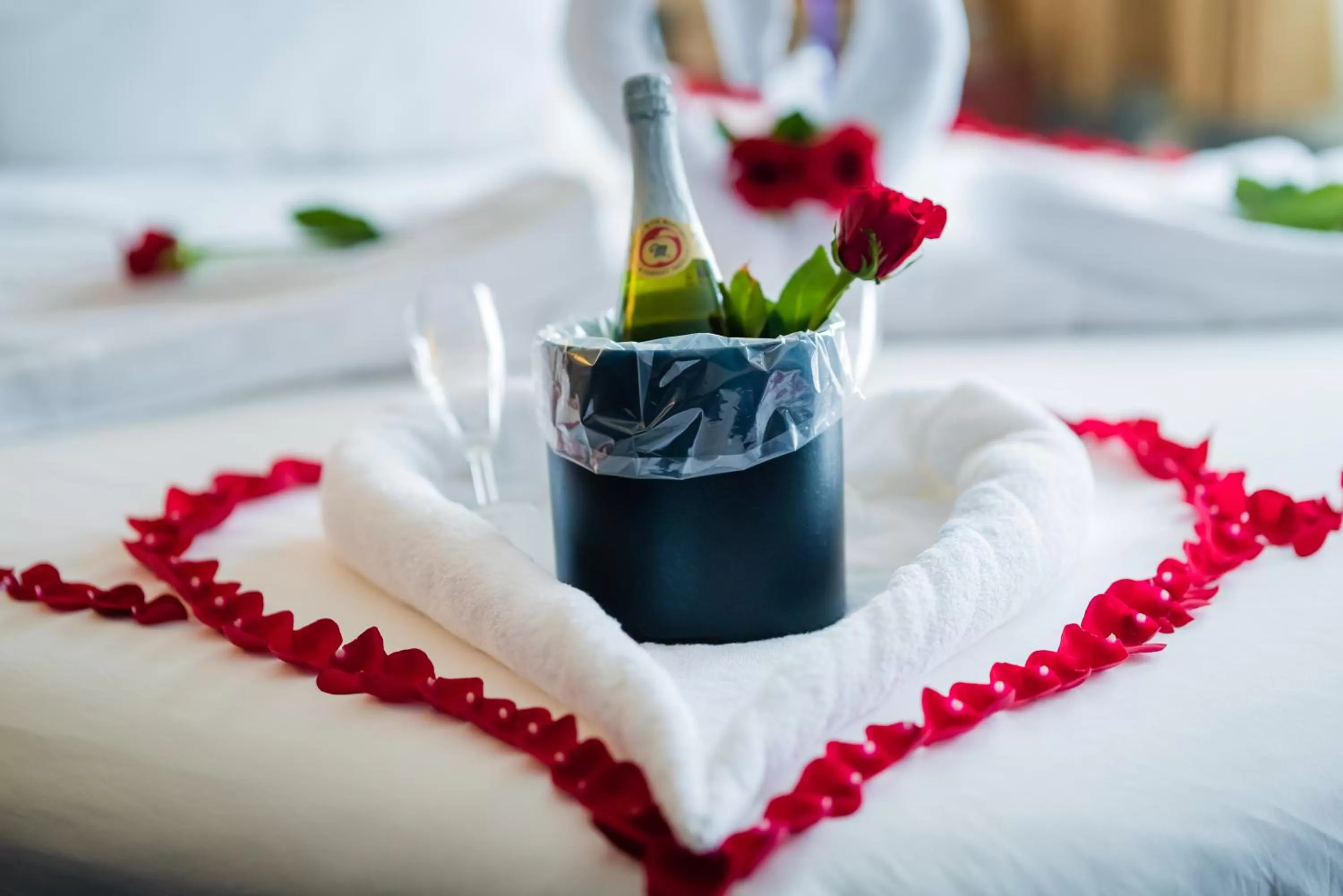 Bed in River Inn at Seaside