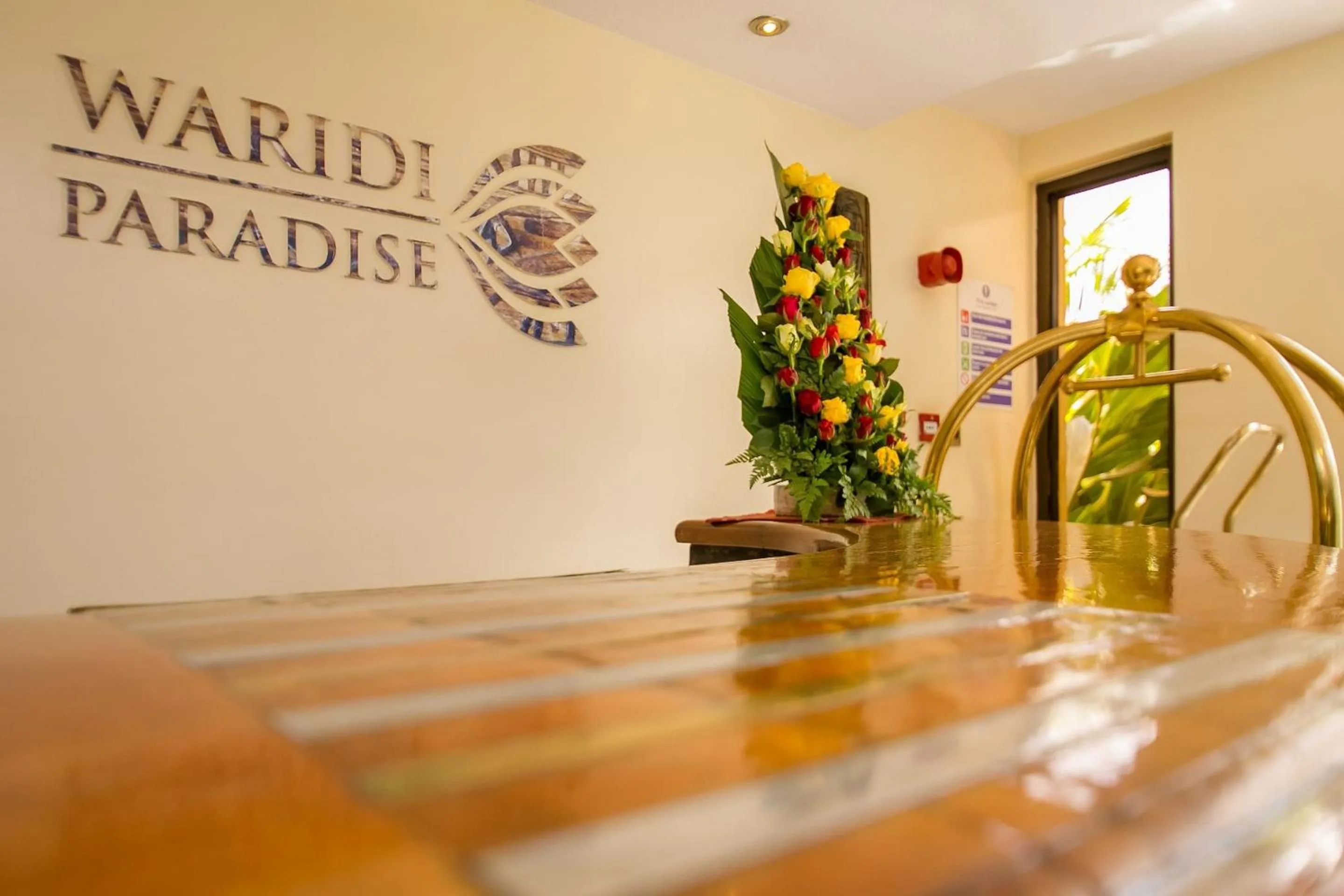 Lobby or reception in Waridi Paradise Hotel and Suites