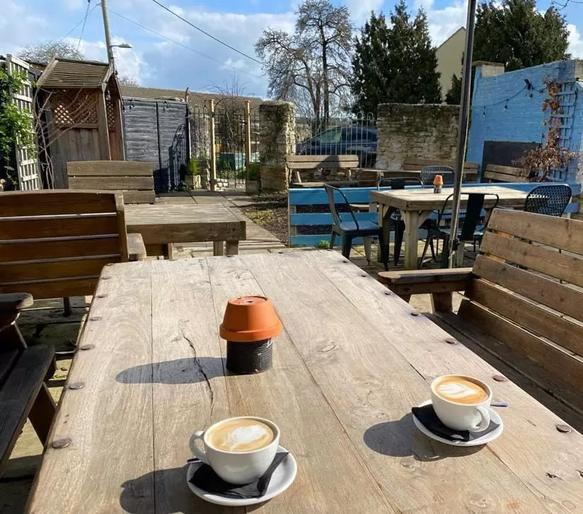 Garden, Restaurant/Places to Eat in The Ilchester Arms Hotel, Ilchester Somerset