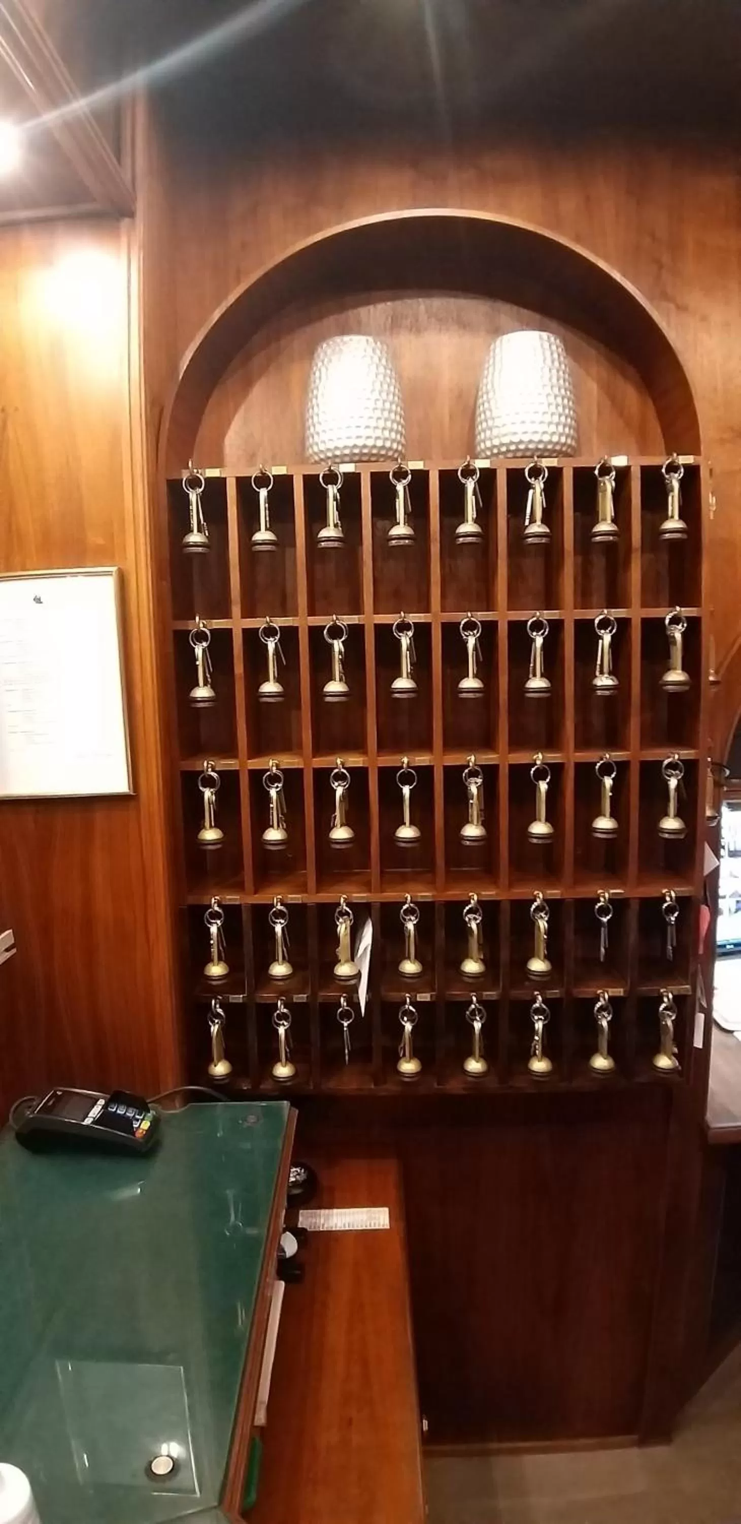 Lobby or reception in Hotel Domizil