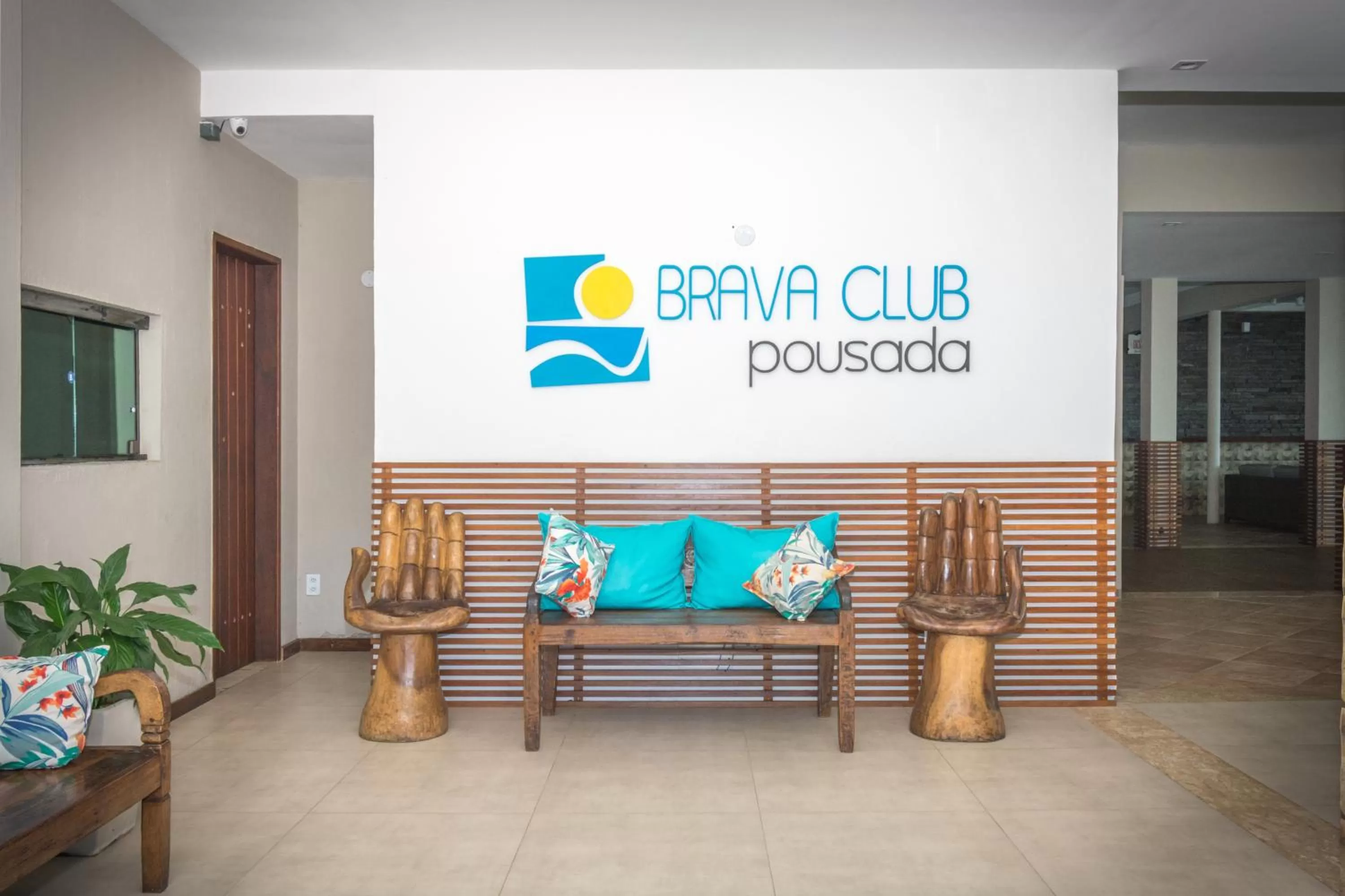 Property logo or sign in Hotel Pousada Brava Club