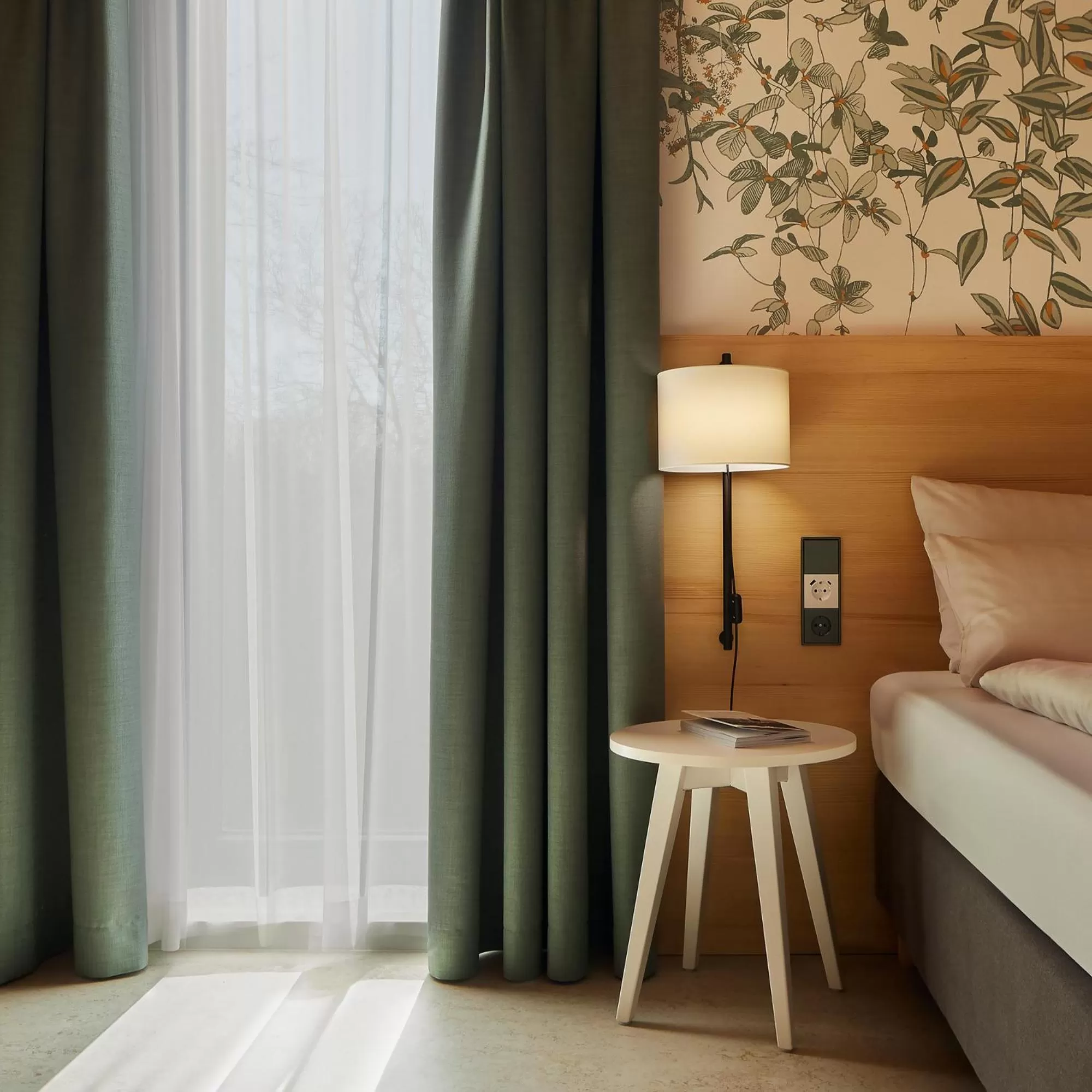 Bed in Seehörnle Bio Hotel & Gasthaus