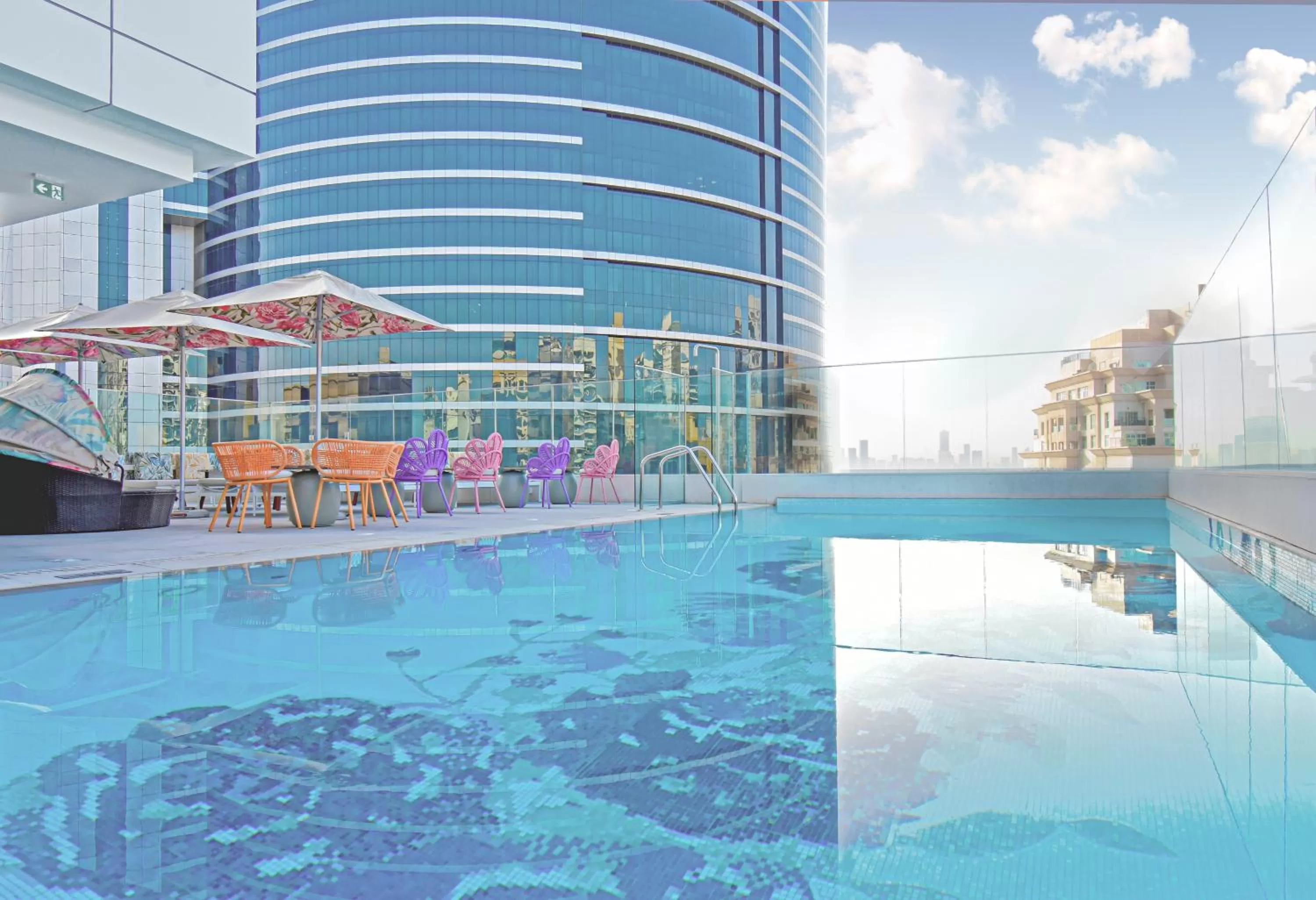 Property building in Premier Inn Dubai Barsha Heights
