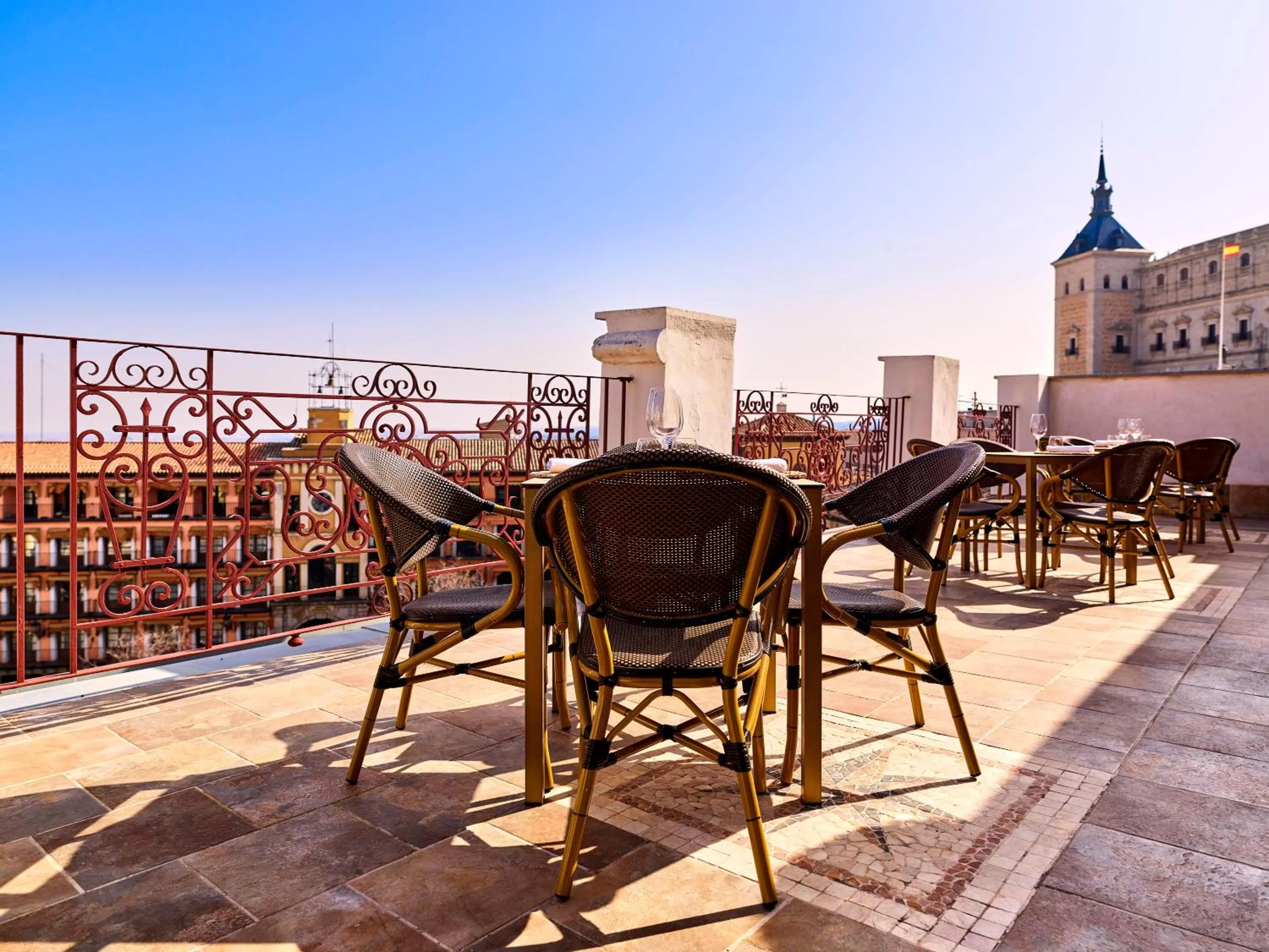 Balcony/Terrace in Hotel Boutique ADOLFO