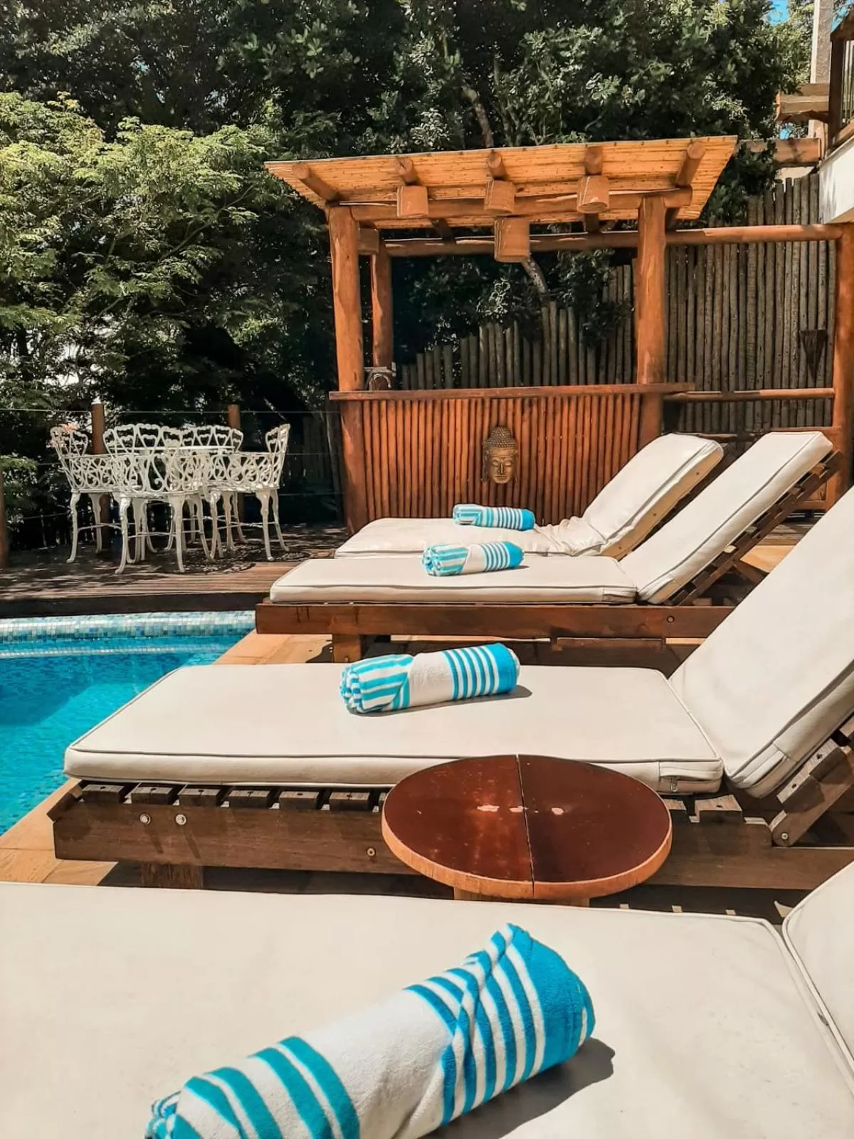 Swimming Pool in La Belle Maison Brigitte Bardot