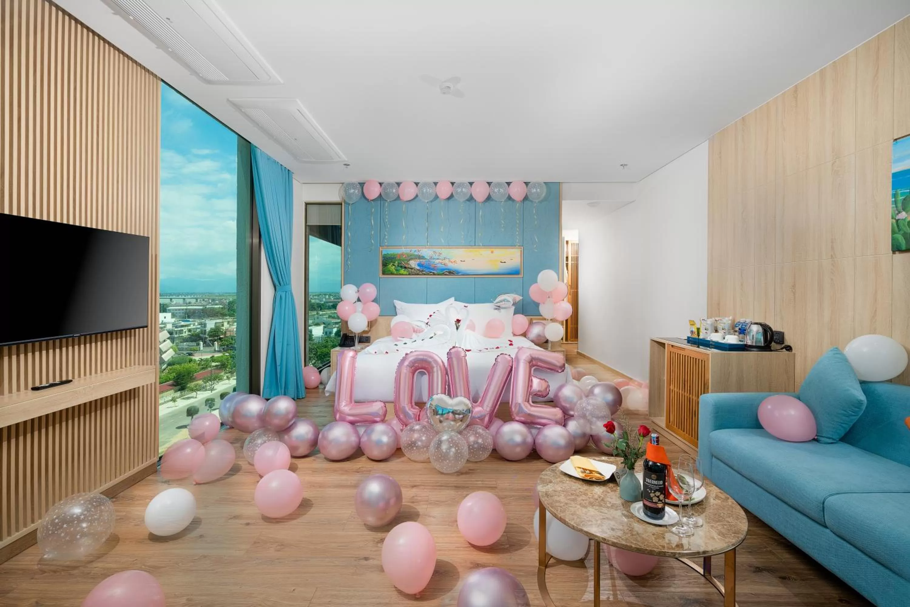 Decorative detail in Sala Grand Tuy Hoa Hotel