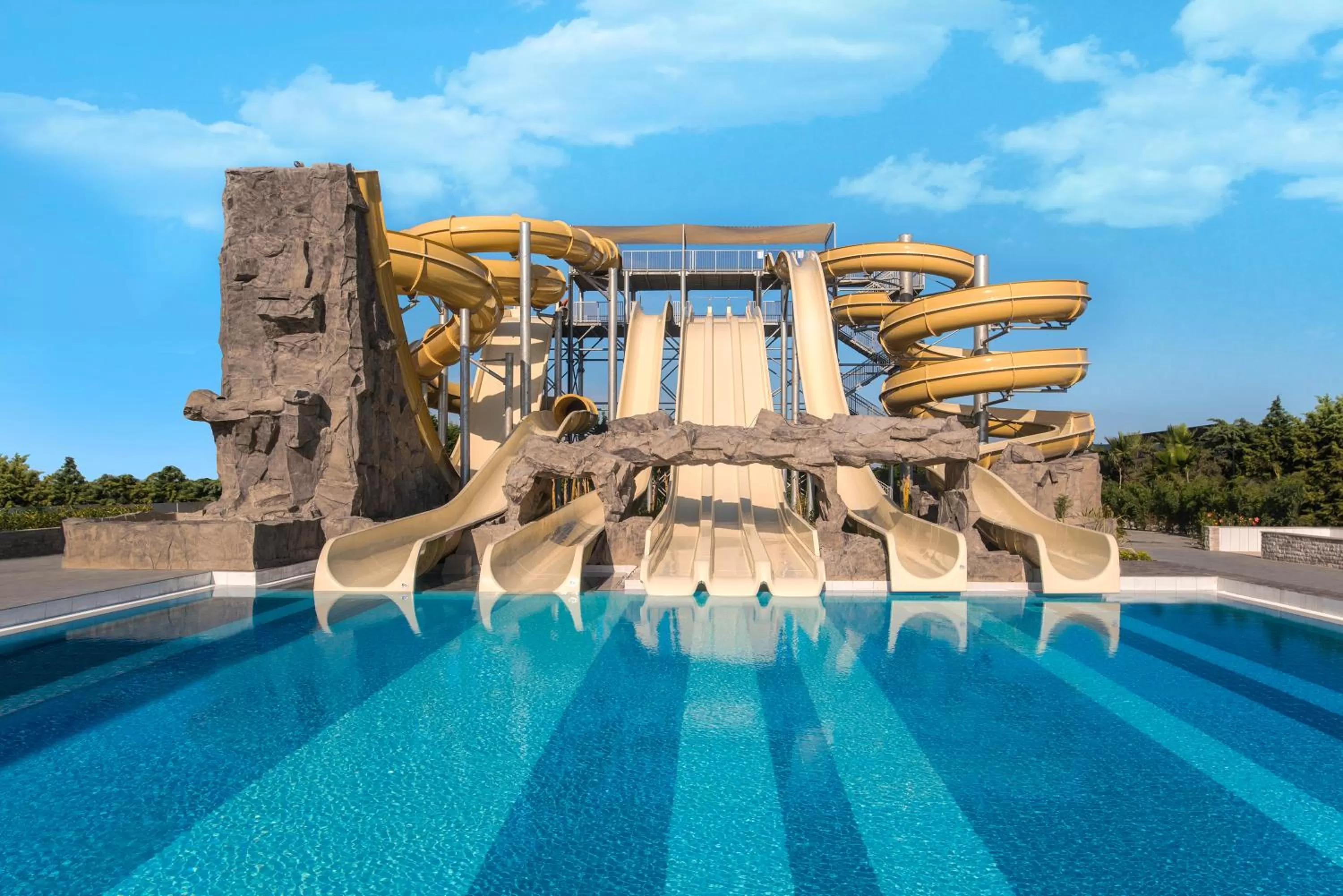 Aqua park in Aska Lara Resort & Spa Hotel