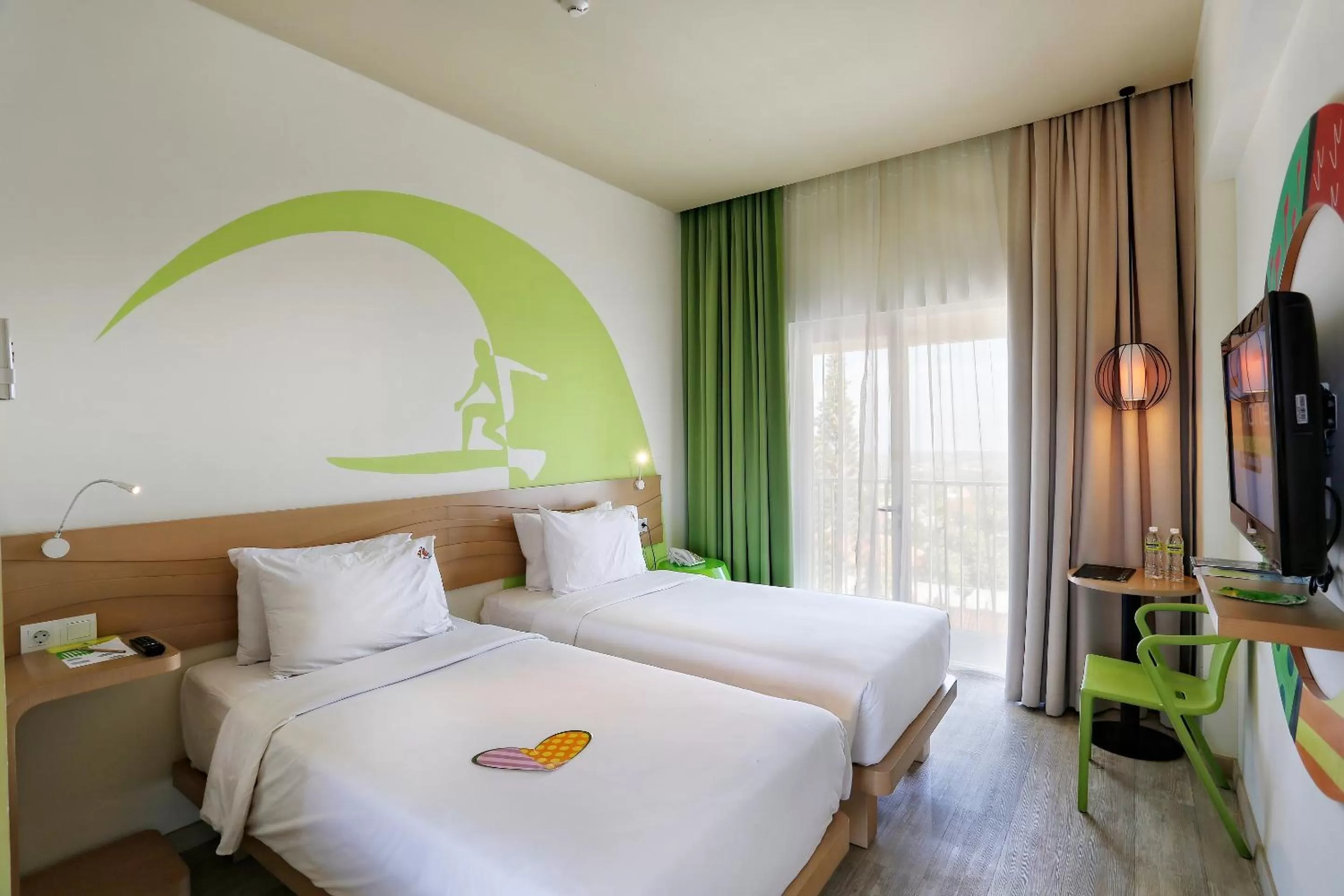 Bed in MaxOneHotels at Bukit Jimbaran