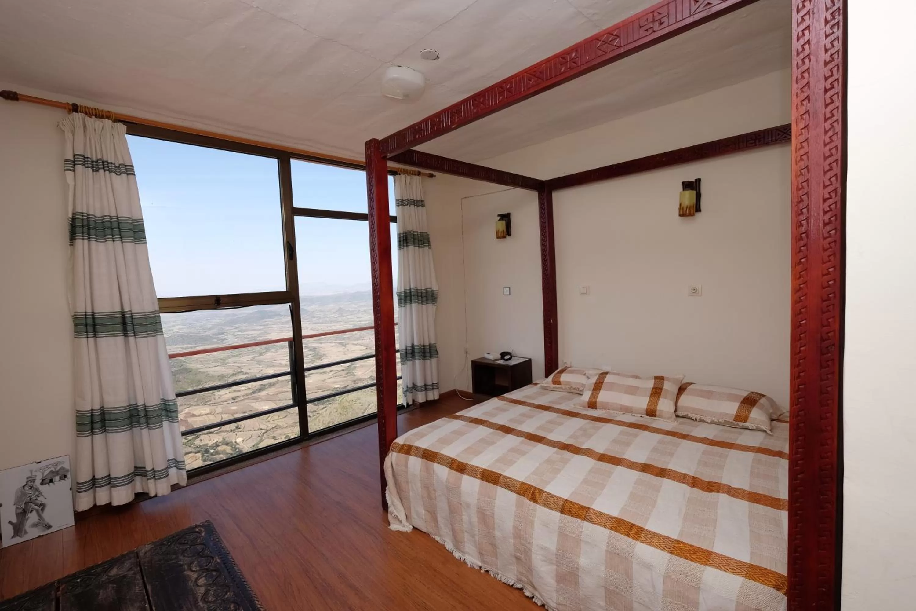 Bedroom, Bed in Panoramic View Hotel