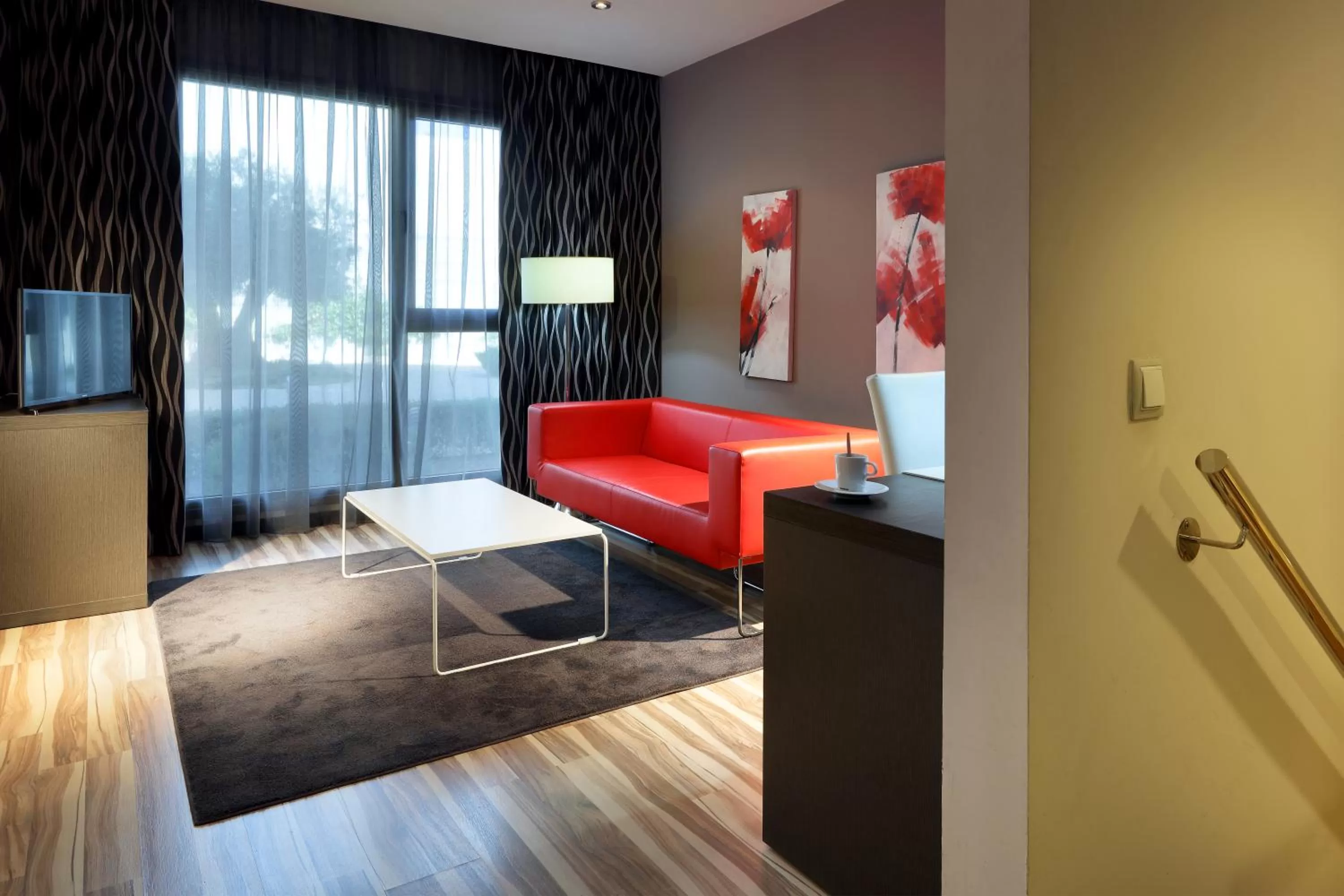 Living room in Eurostars Arenas de Pinto