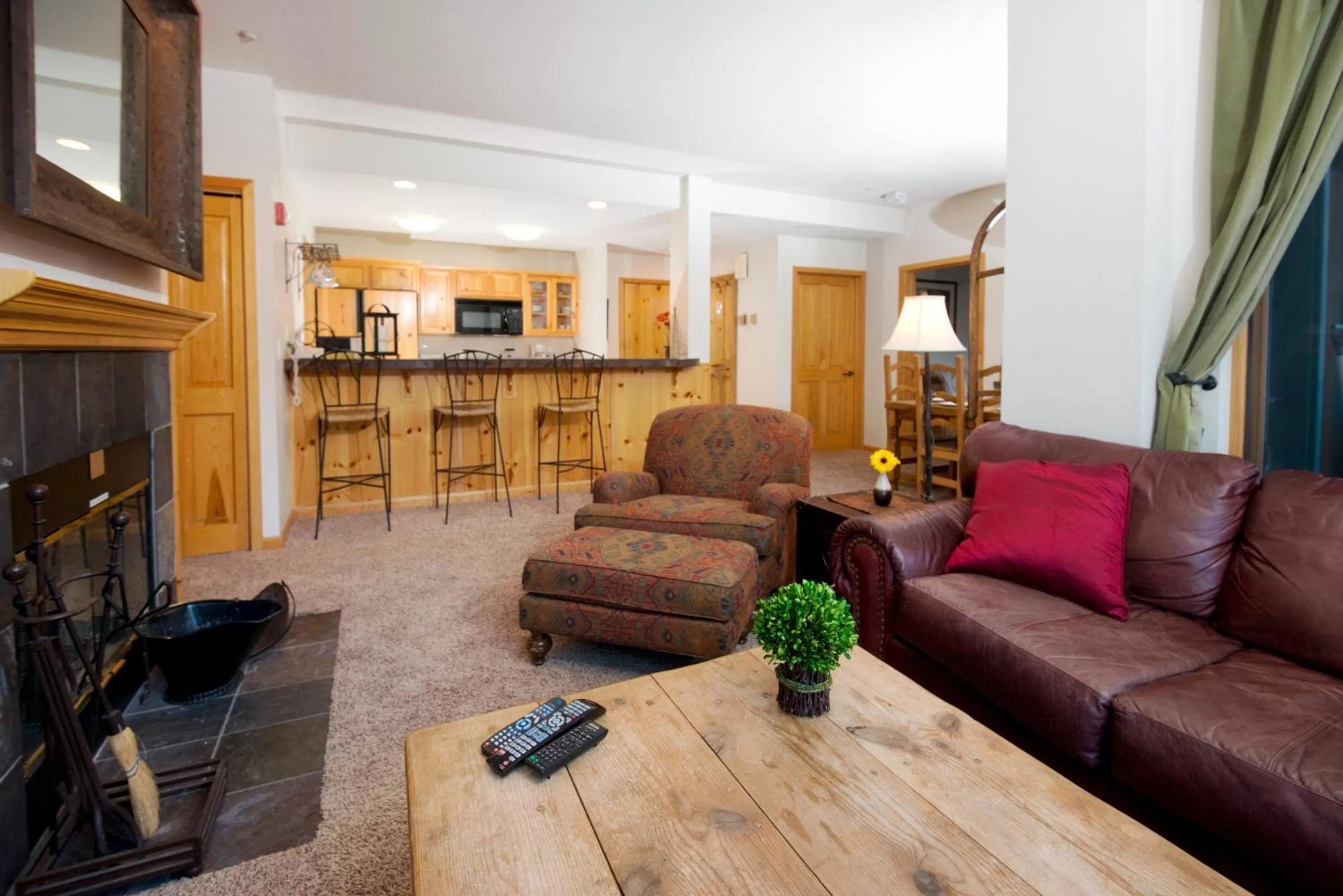 Living room in Kirkwood Mountain Resort Properties