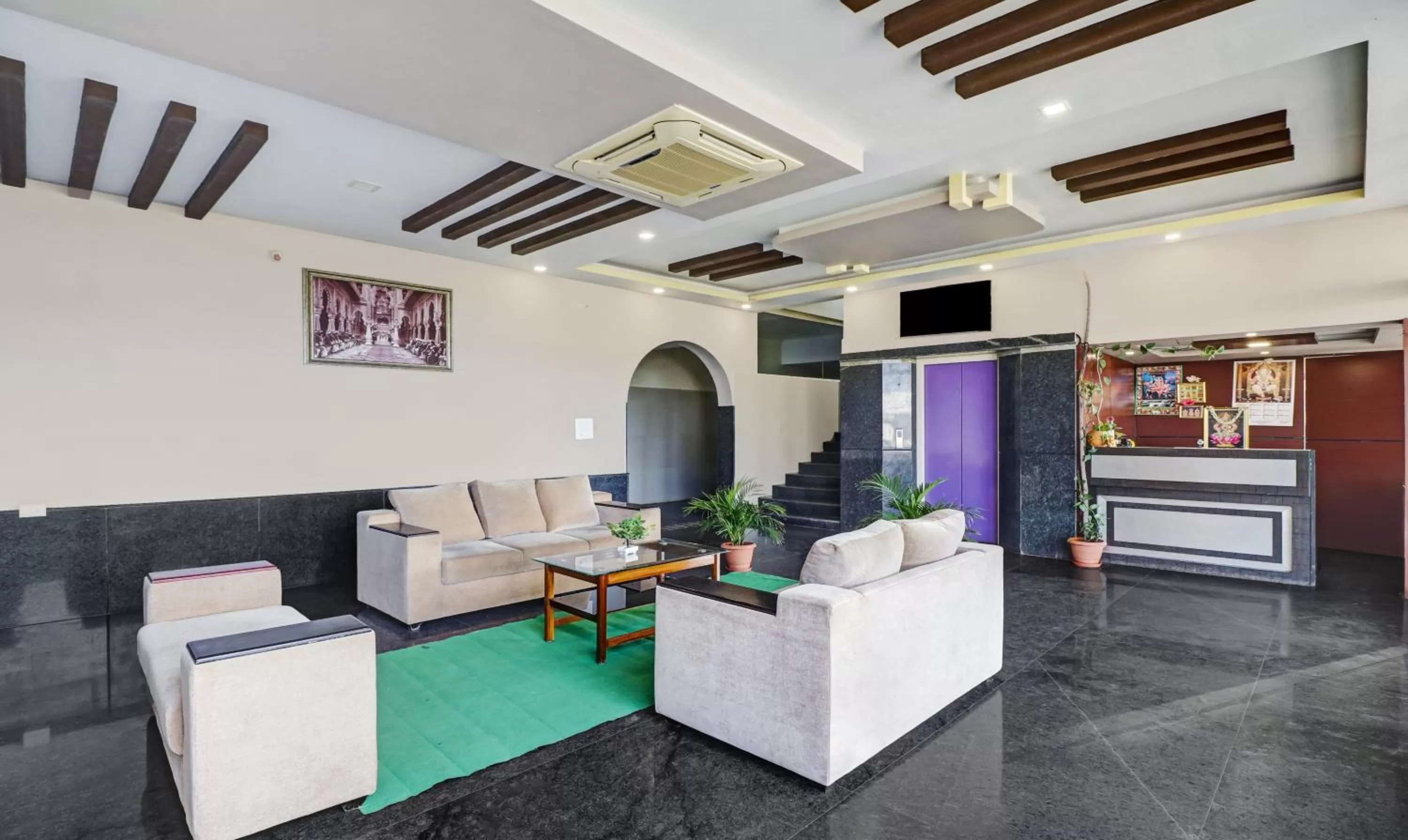 Lobby or reception, Lobby/Reception in Treebo Trend Grand JP Inn