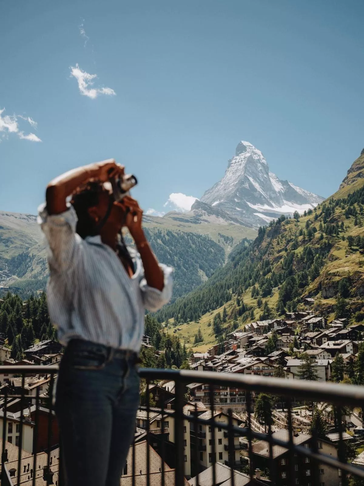 View (from property/room) in BEAUSiTE Zermatt