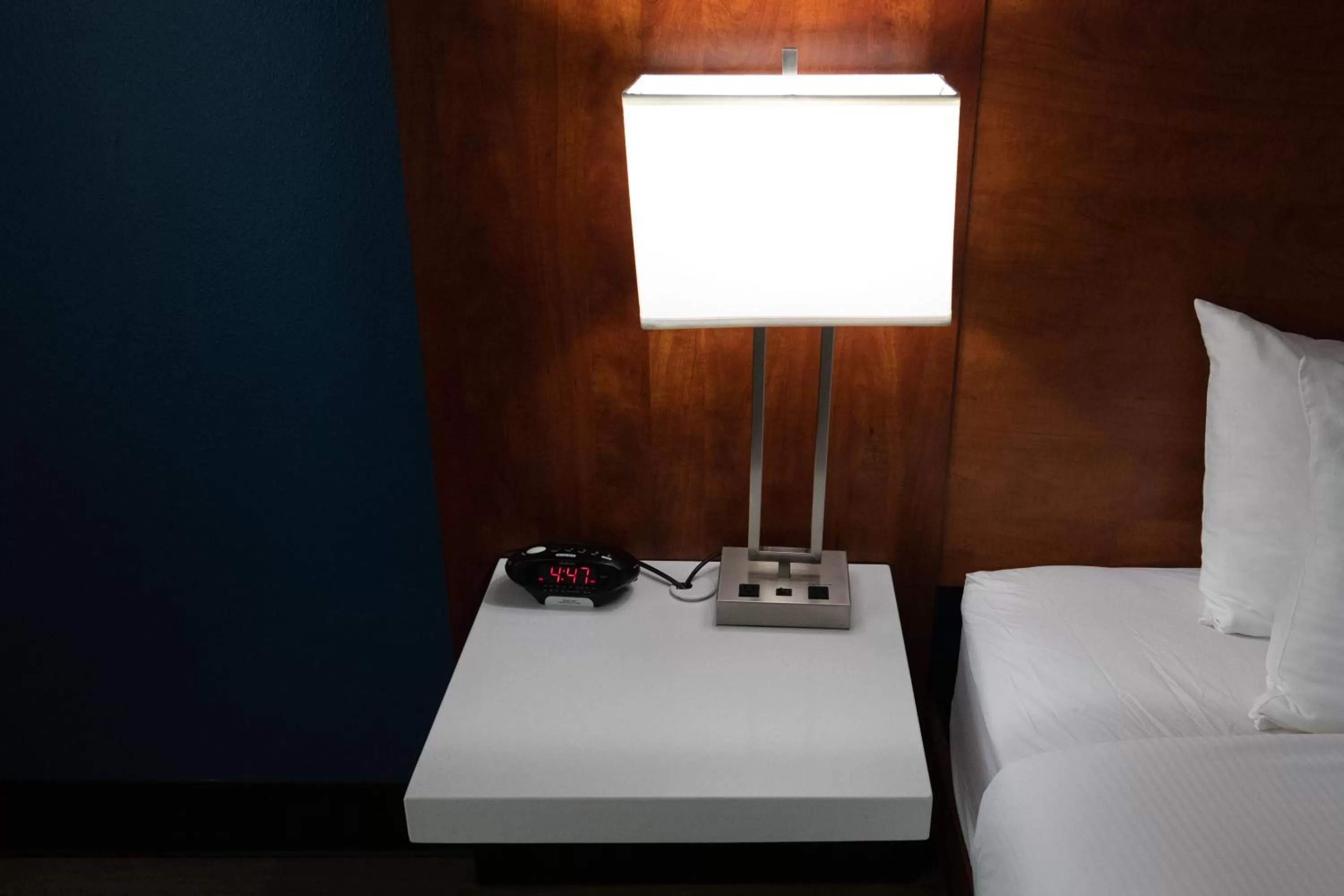 Bed in The Azure Hotel