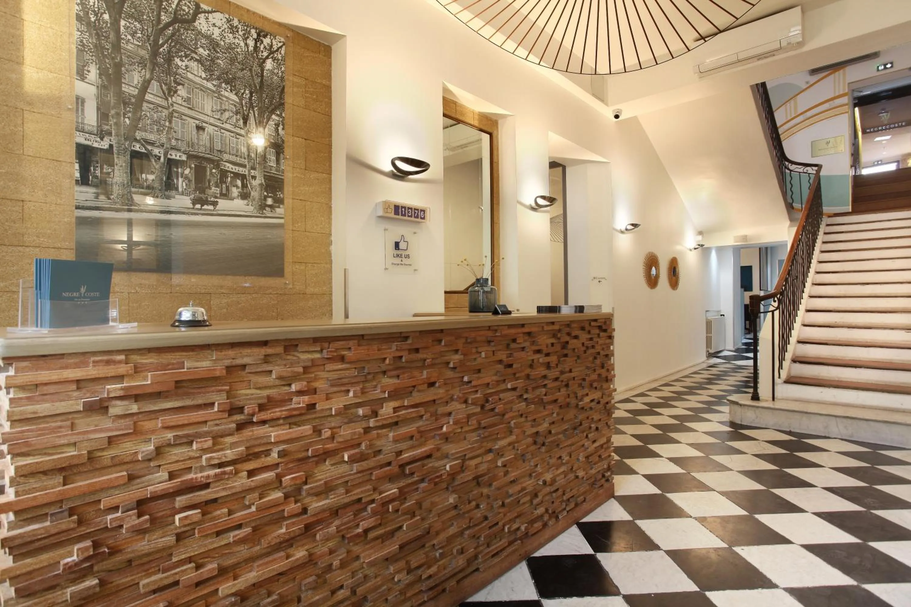 Lobby or reception in Negrecoste Hôtel & Spa