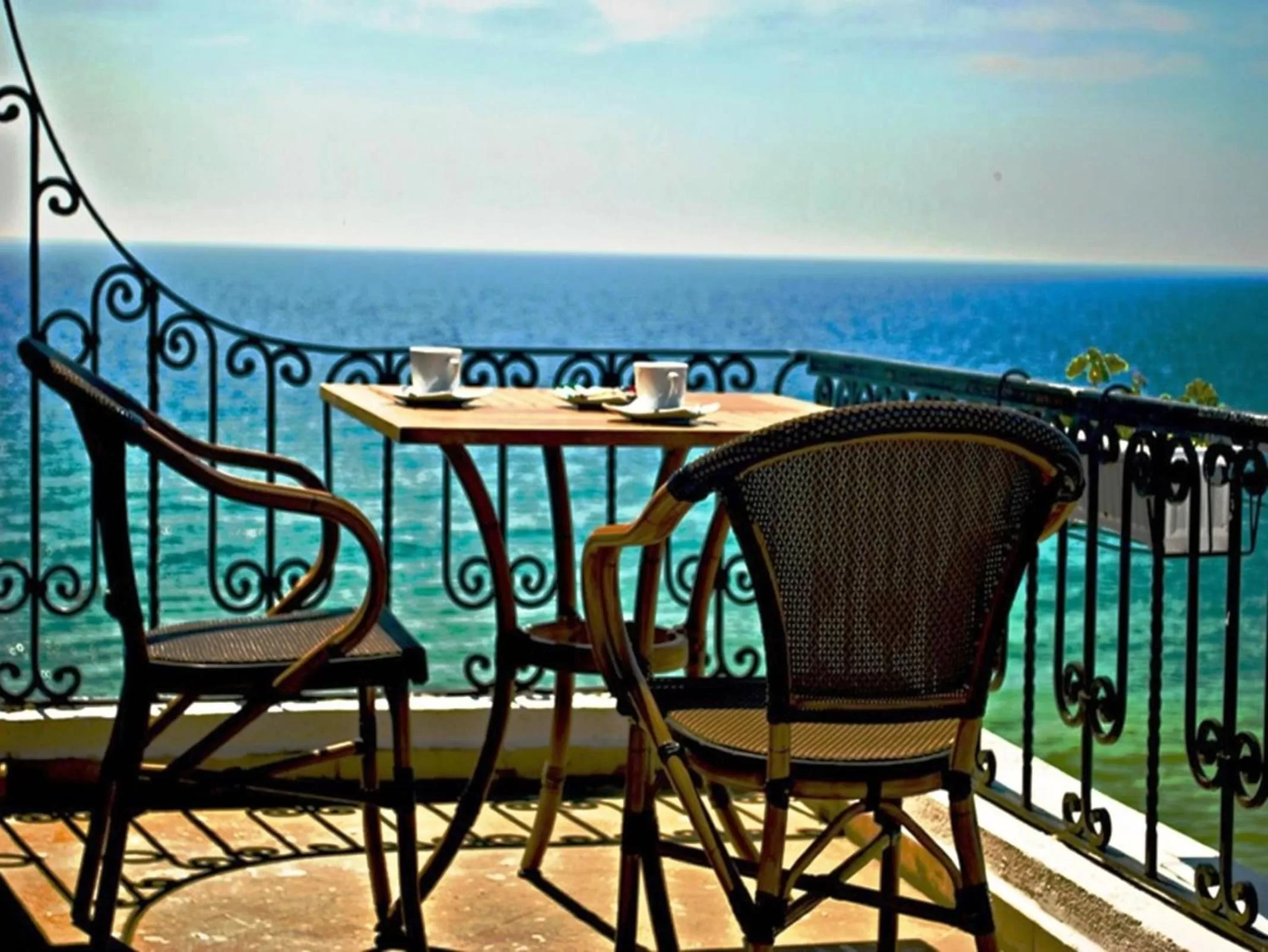 Balcony/Terrace in Kumburgaz Marin Princess Hotel