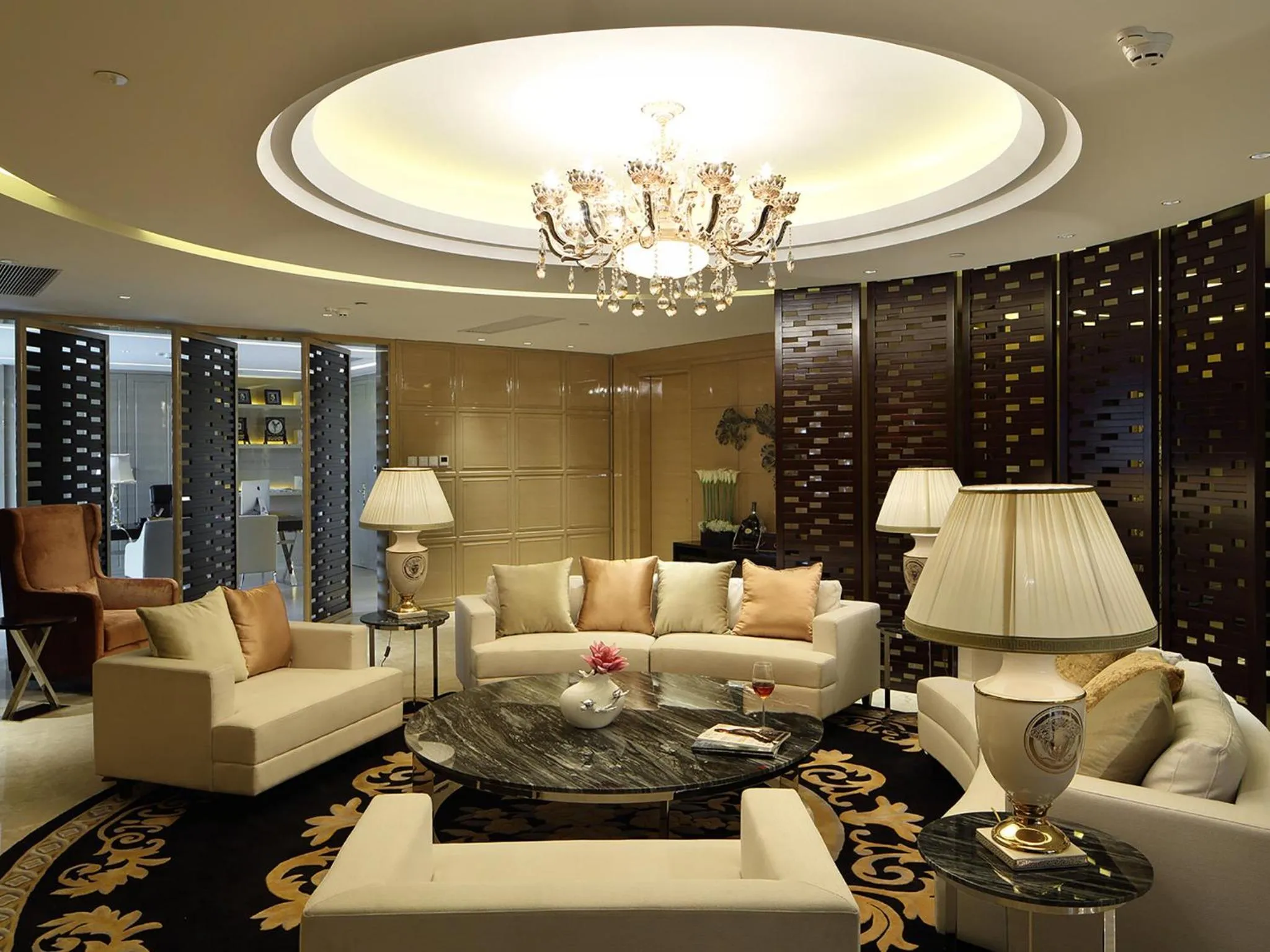 Photo of the whole room in Crowne Plaza Shanghai Noah Square by IHG