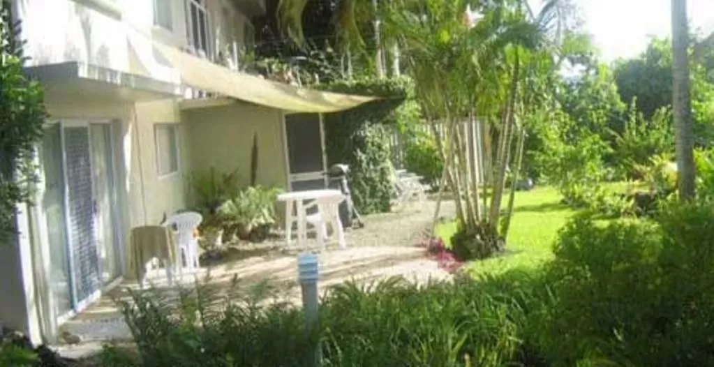 Patio in Seachange Lodge