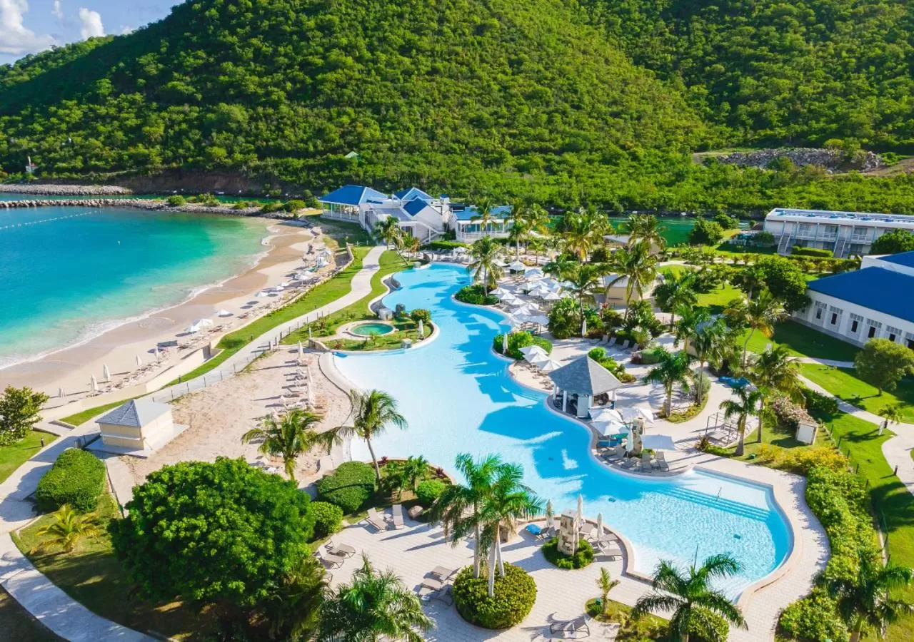 Pool view in Secrets St Martin Resort & Spa - All Inclusive