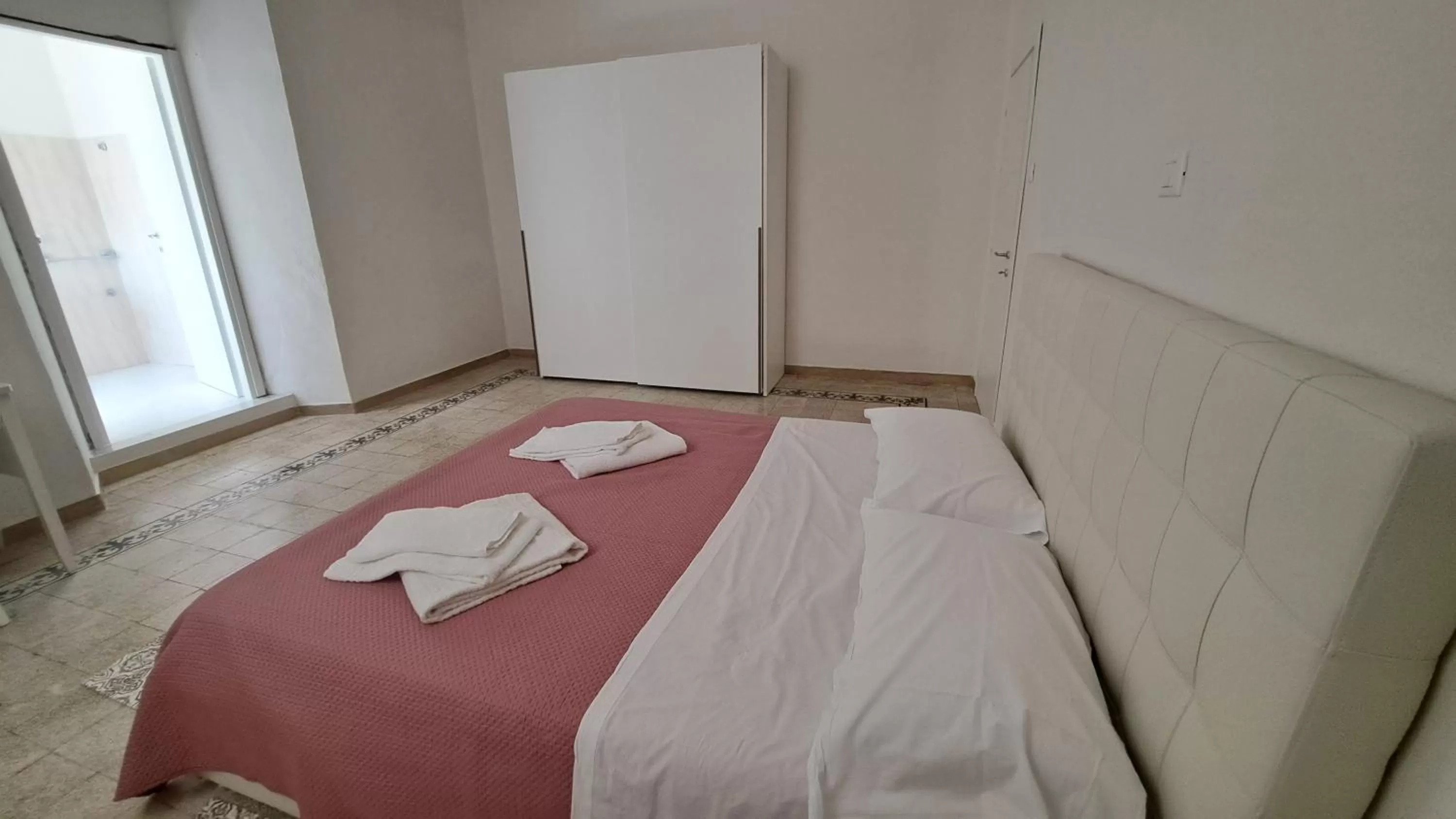 Bed in B & B le tre rose