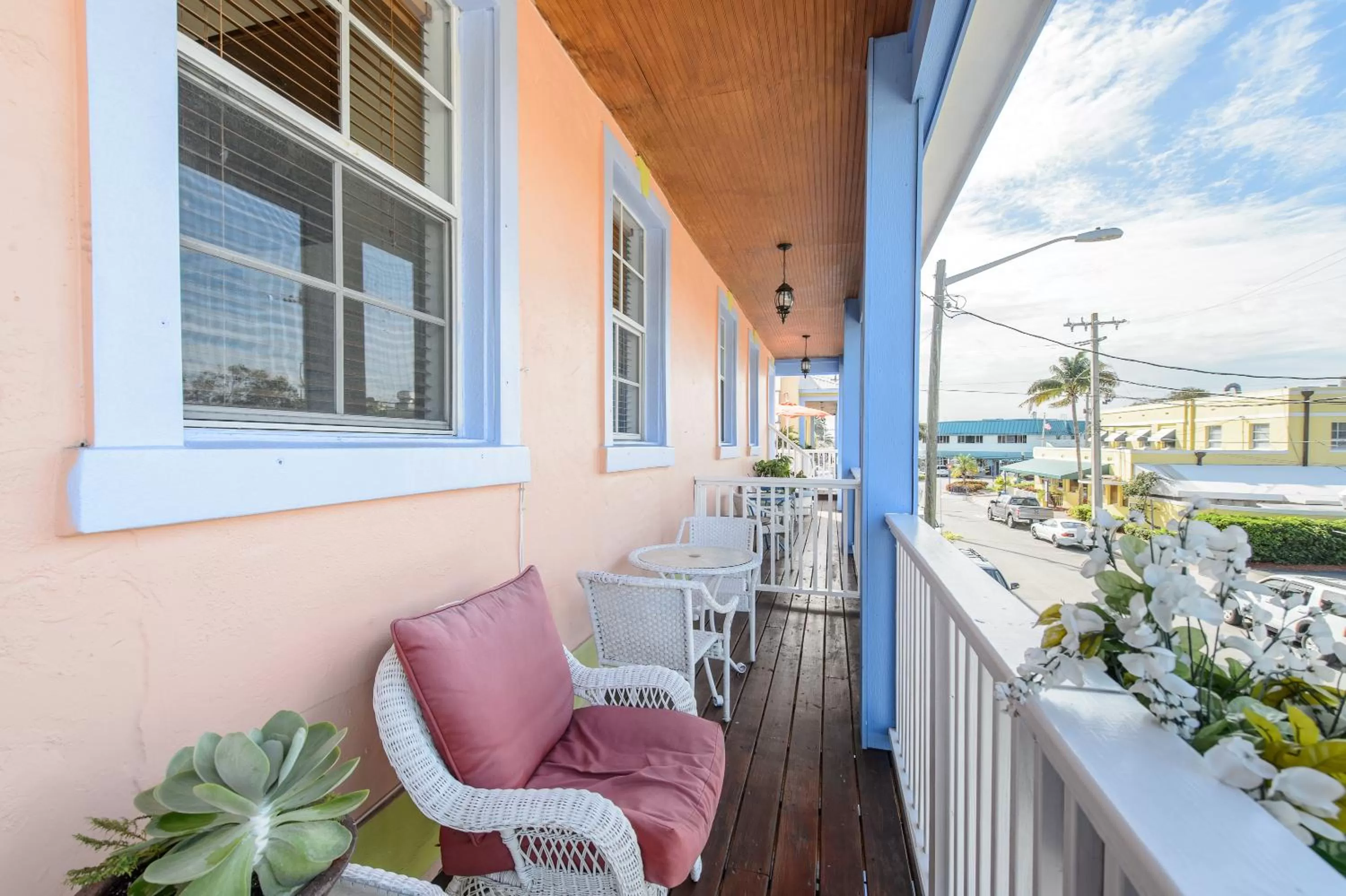 Patio in Old Colorado Inn