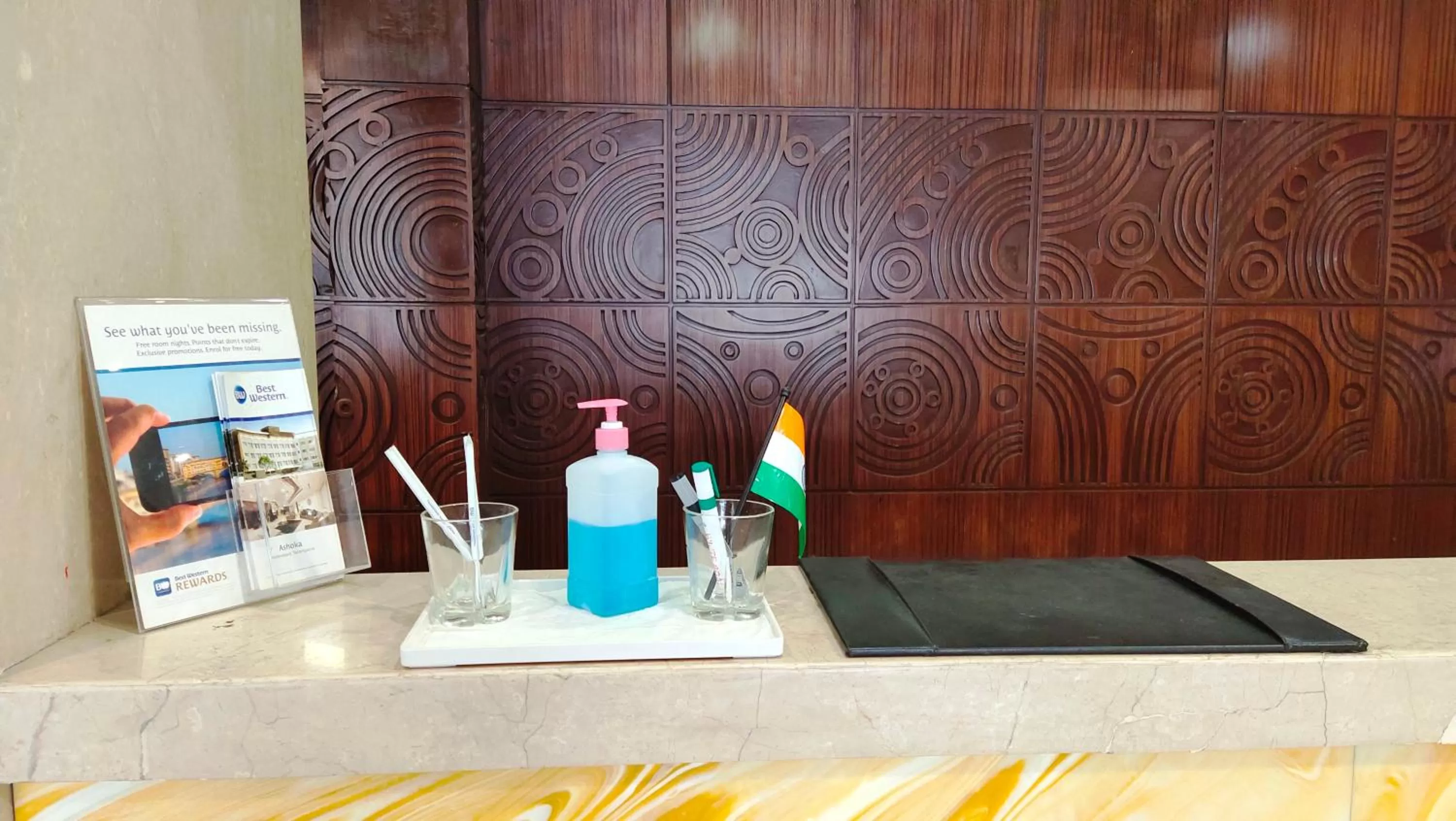 Lobby or reception in Best Western Ashoka