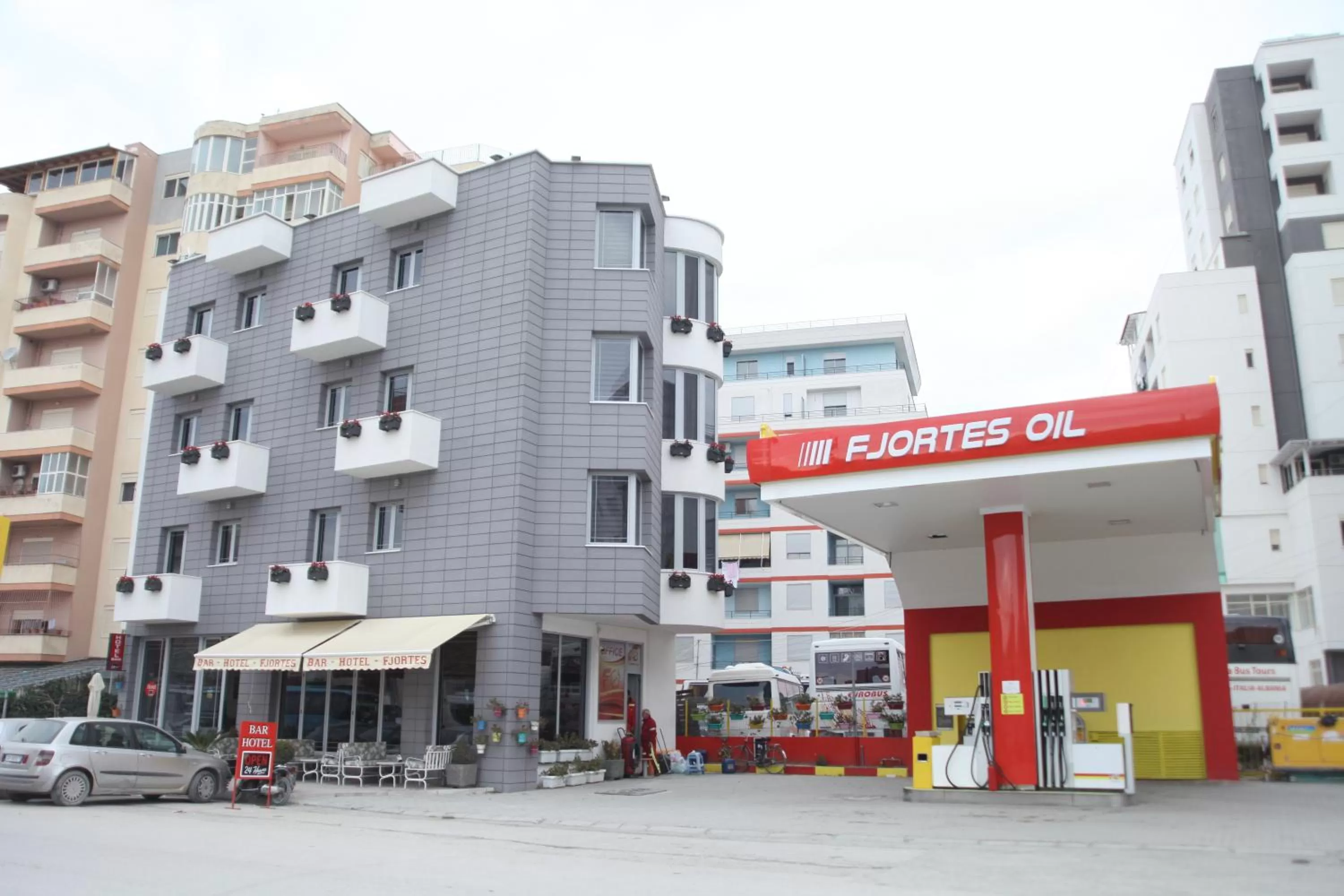 Balcony/Terrace in Fjortes Hotel