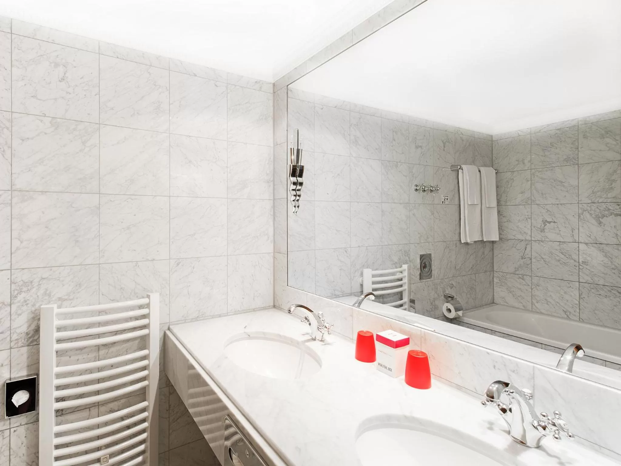 Bathroom in DORMERO Hotel Halle