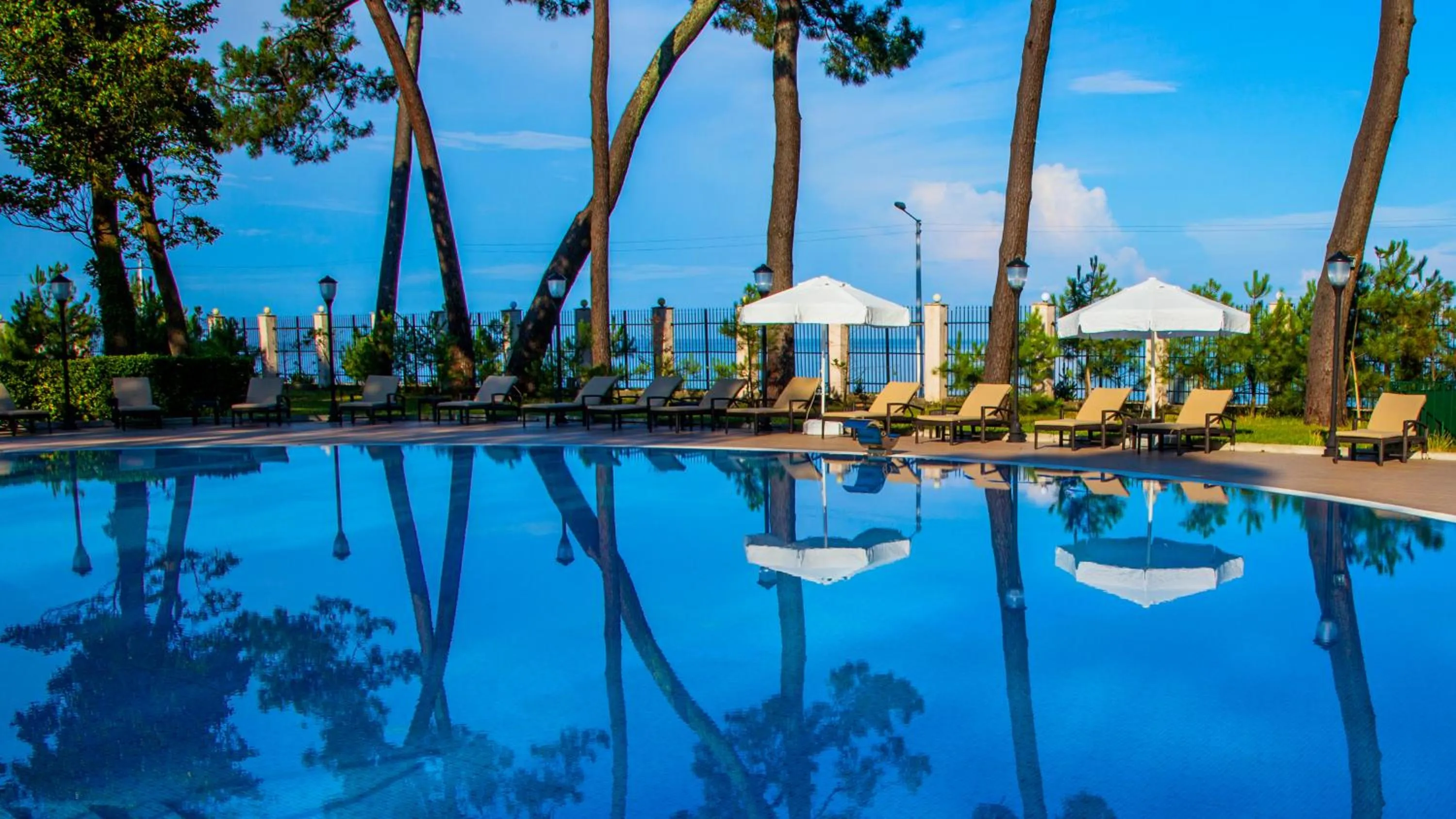 Swimming pool in Kobuleti Georgia Palace Hotel & Spa