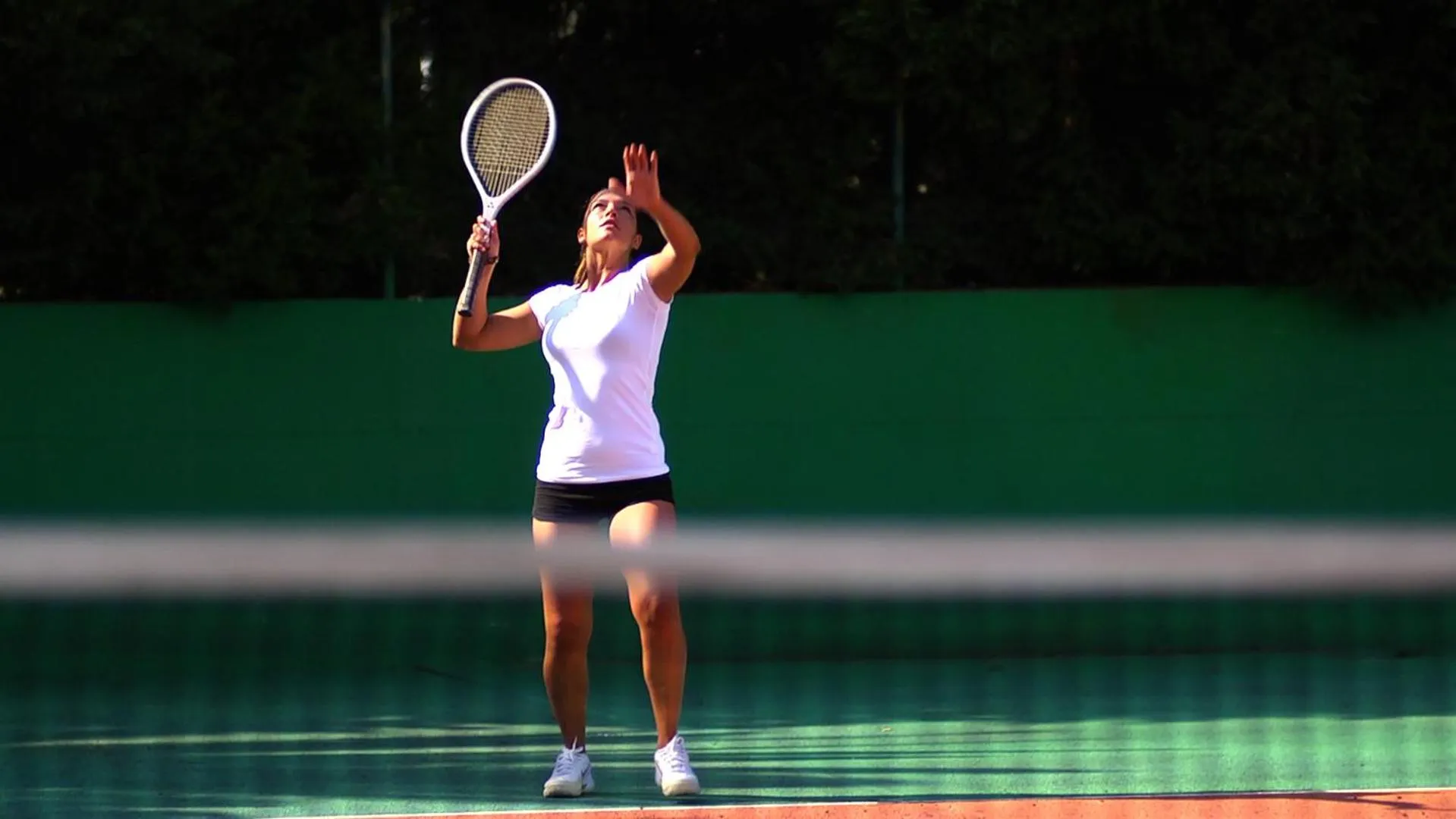 Tennis court in Hotel Casale