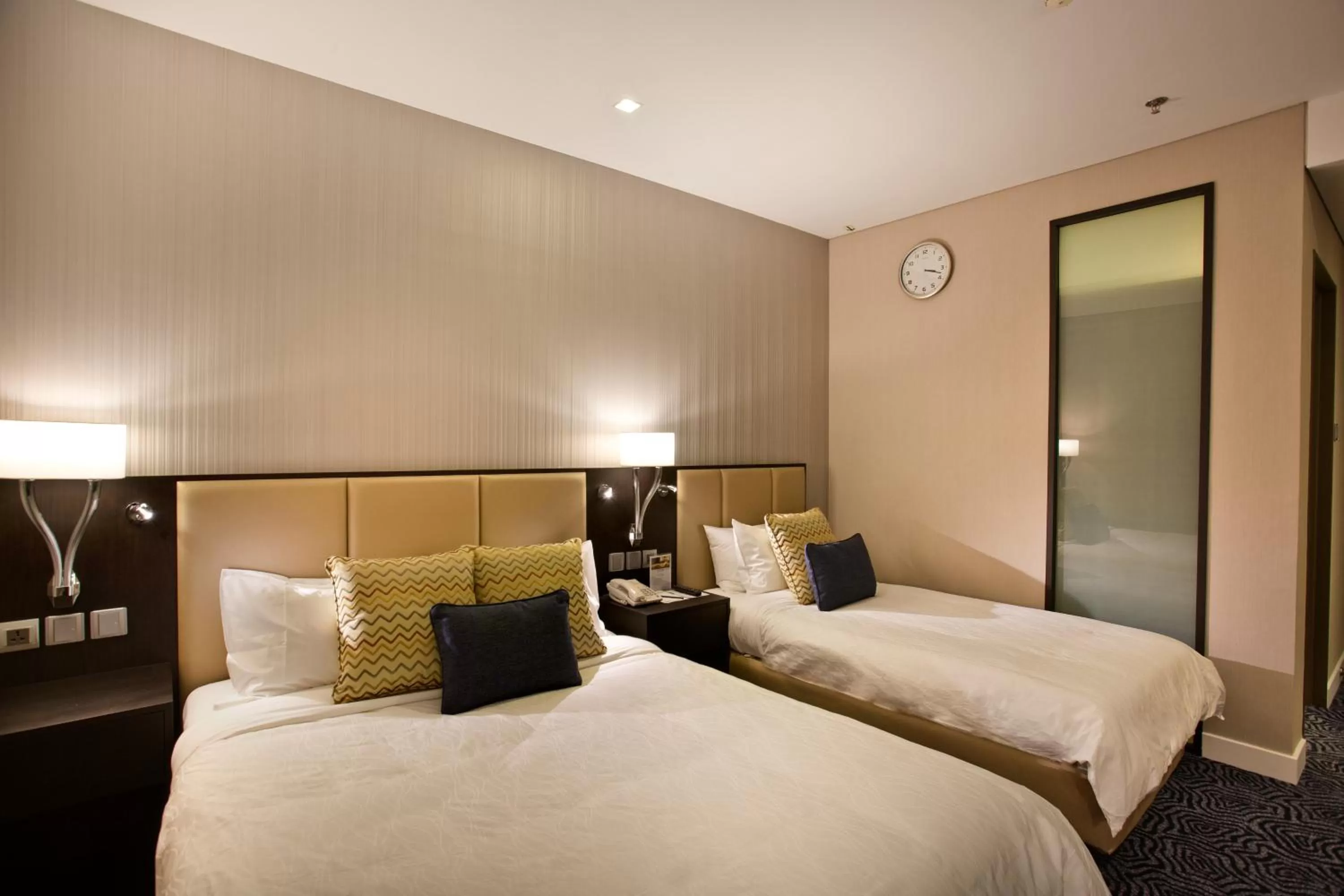 Photo of the whole room, Bed in Ambassador Transit Hotel - Terminal 3