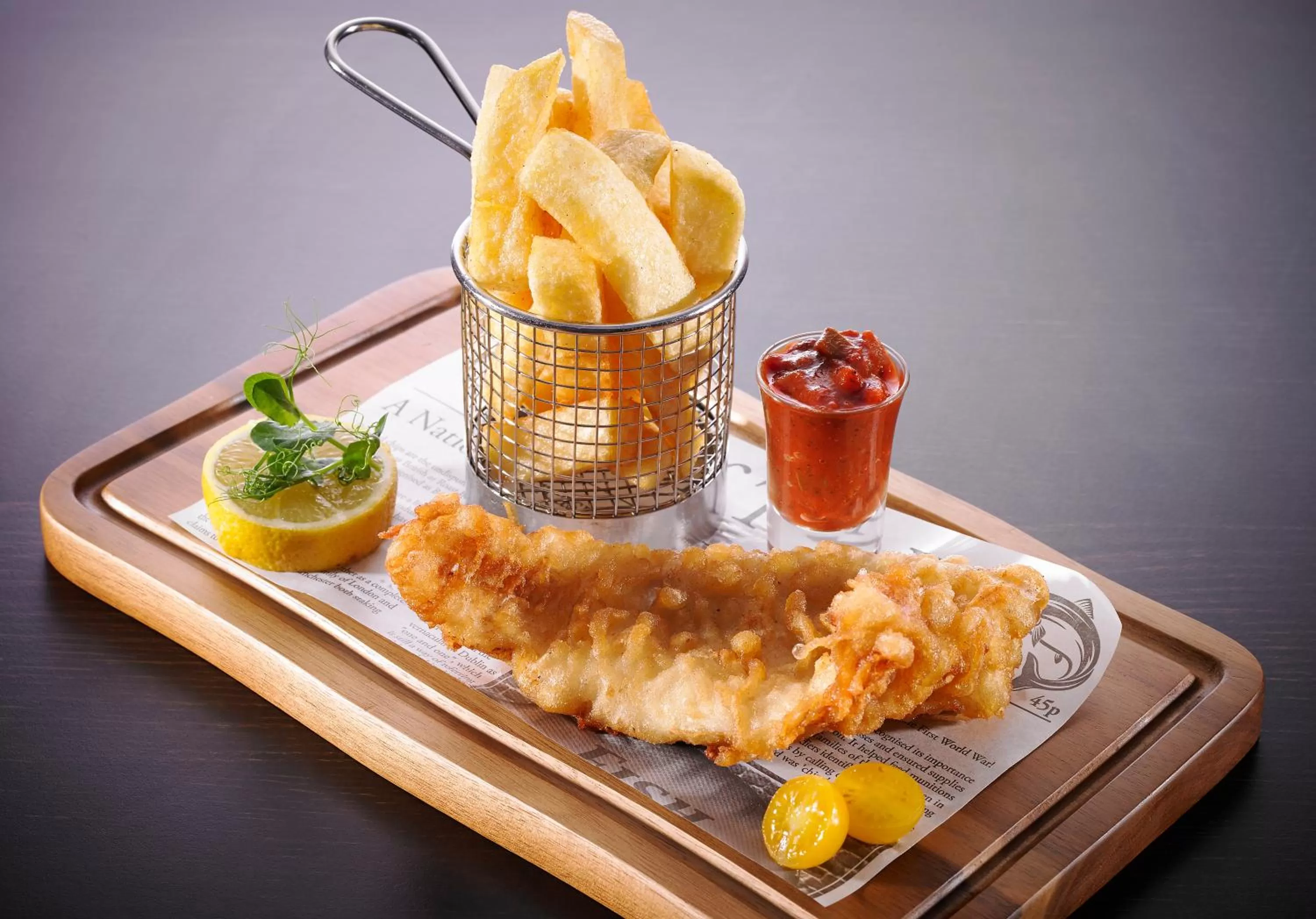 Food close-up in Temple Bar Hotel