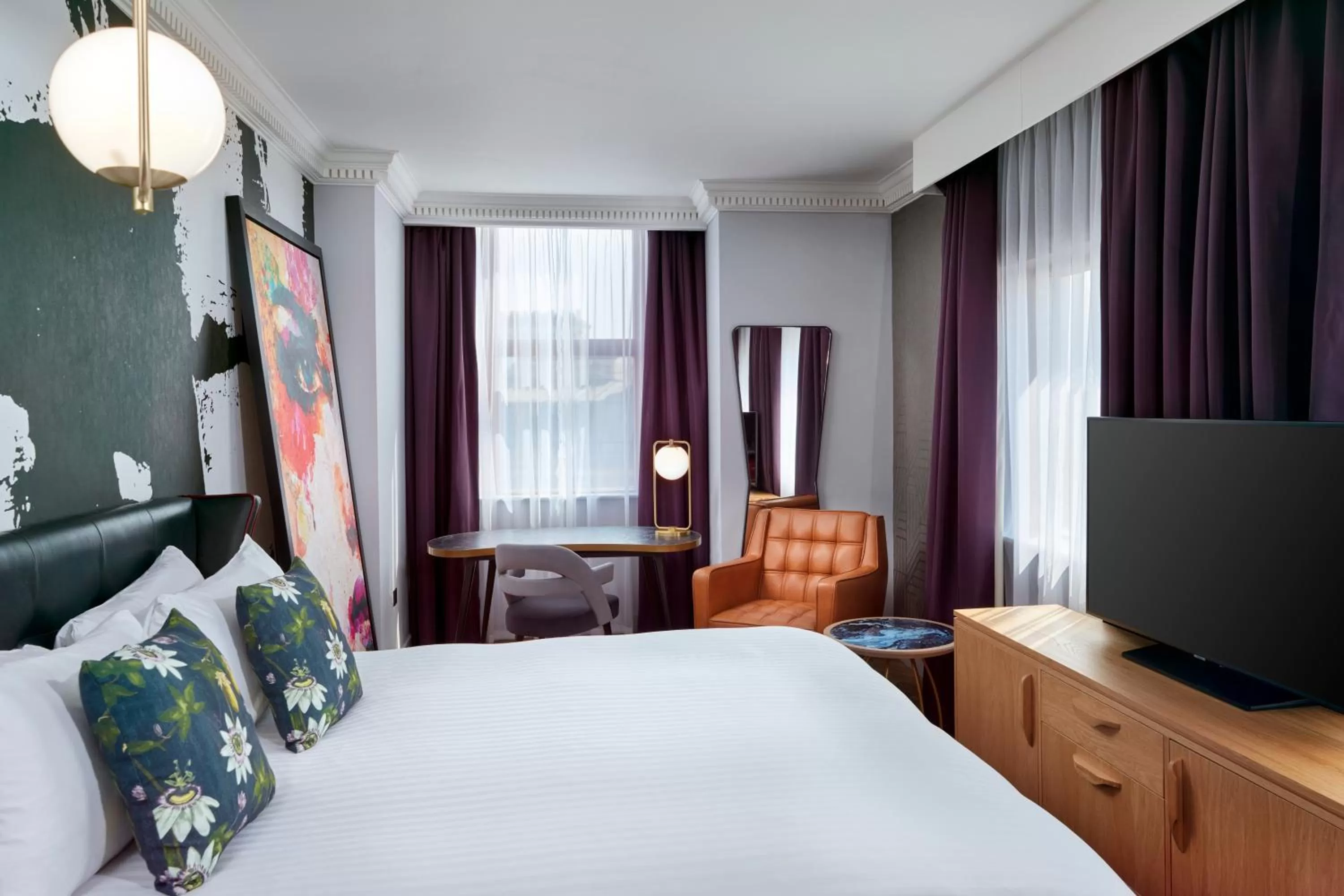 Bedroom, Bed in NYX Hotel London Holborn by Leonardo Hotels