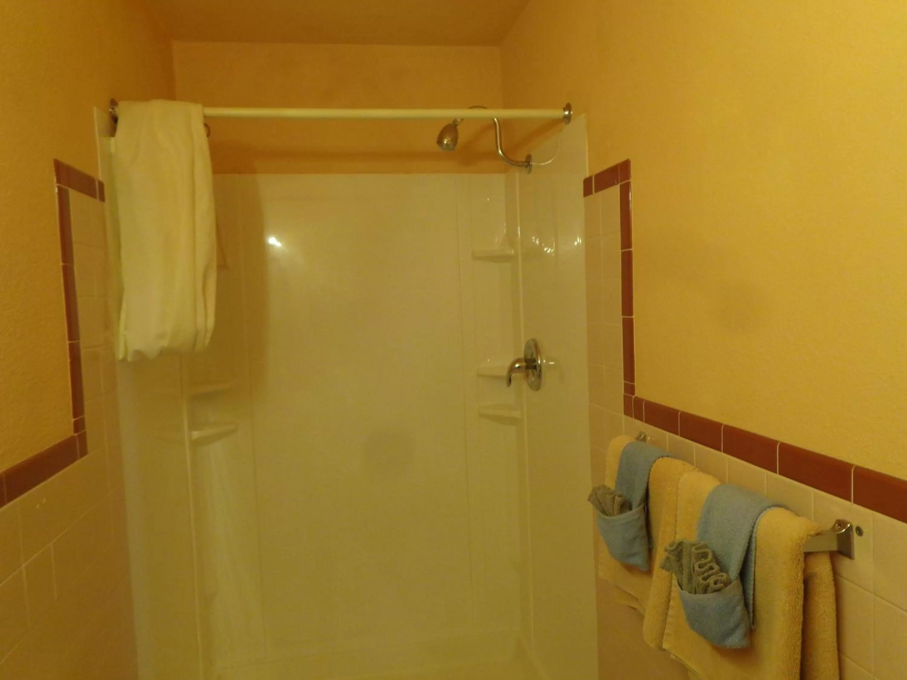 Shower in Western Motel