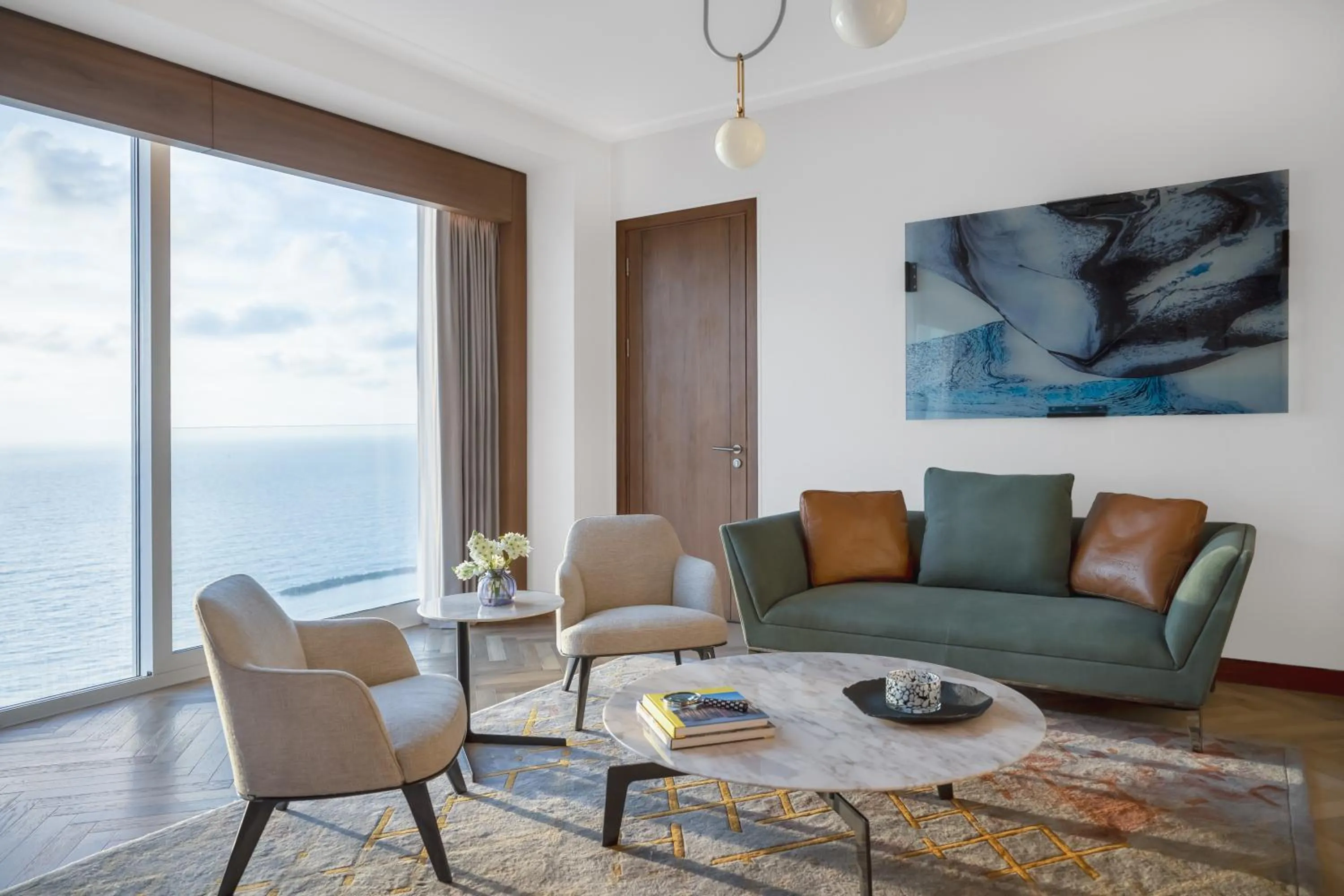 Living room in The David Kempinski Tel Aviv