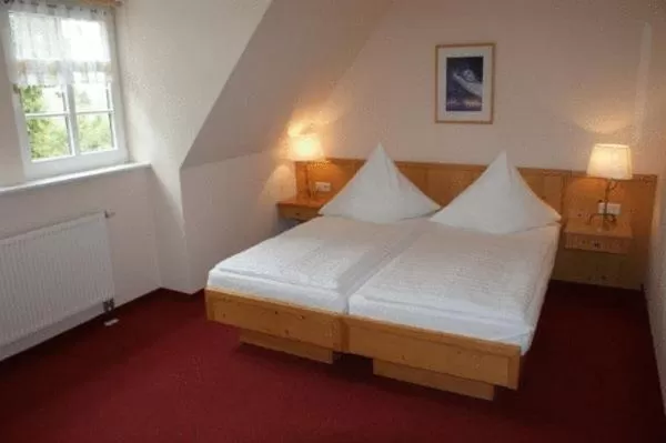 Bed in Landhotel Keils Gut