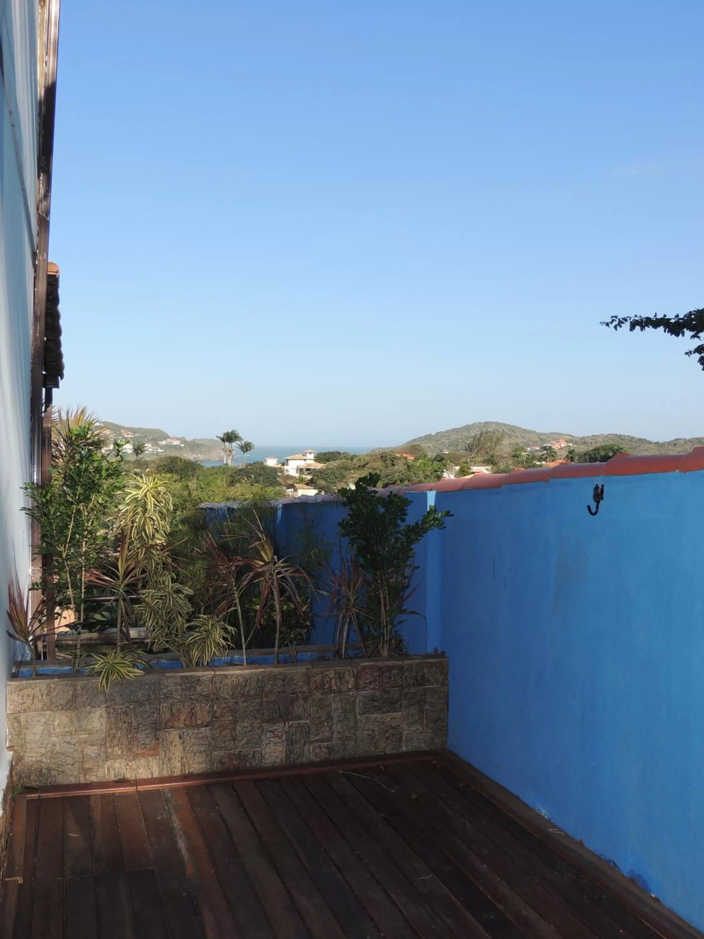 Balcony/Terrace in Pousada Akaroa