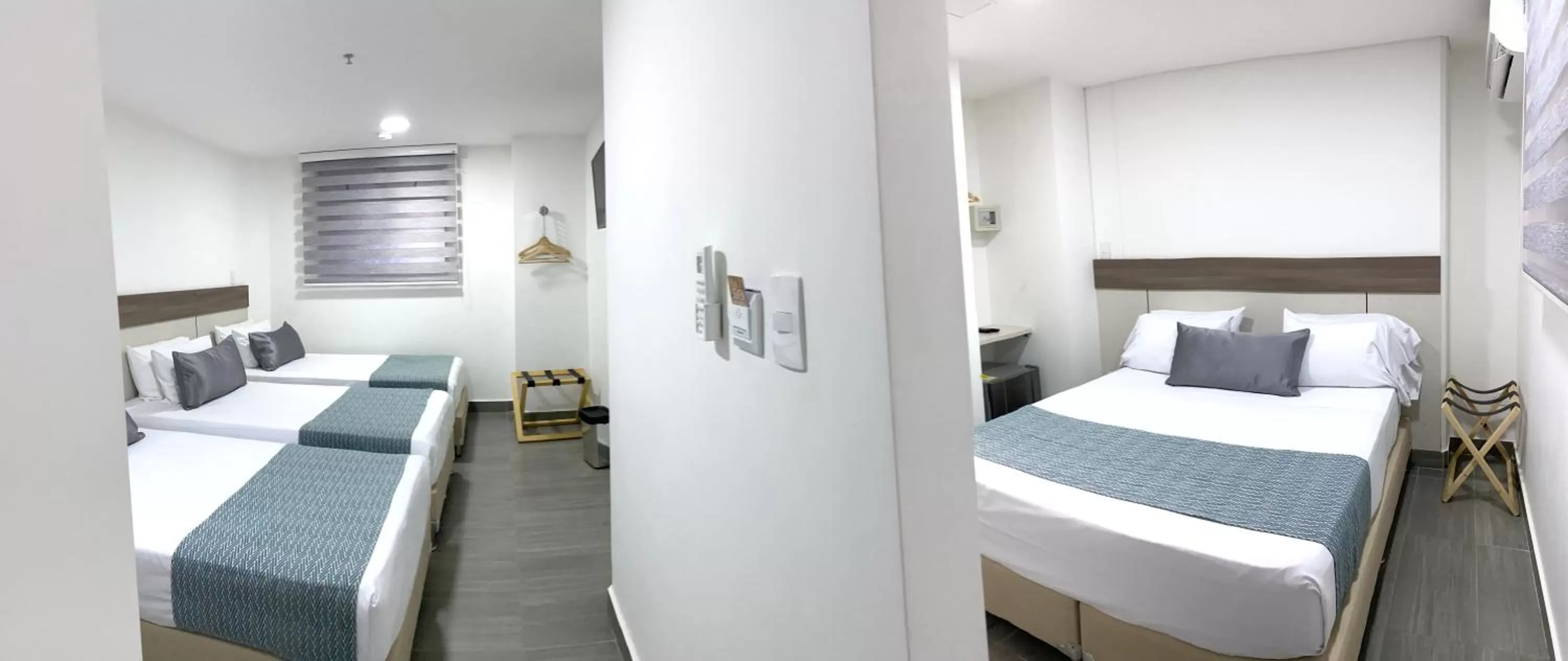 Bed in Seven Inn Hotel