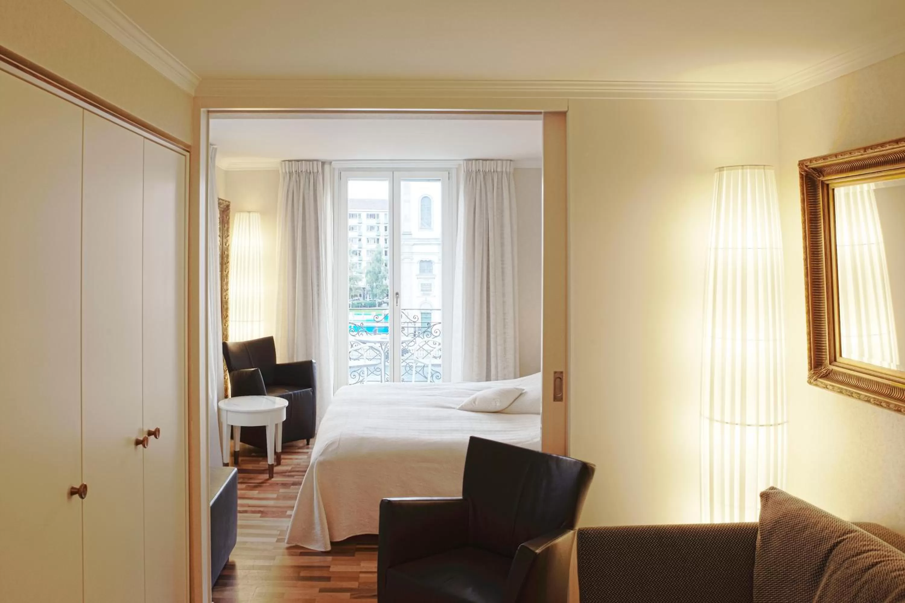 Bed in Hotel des Balances