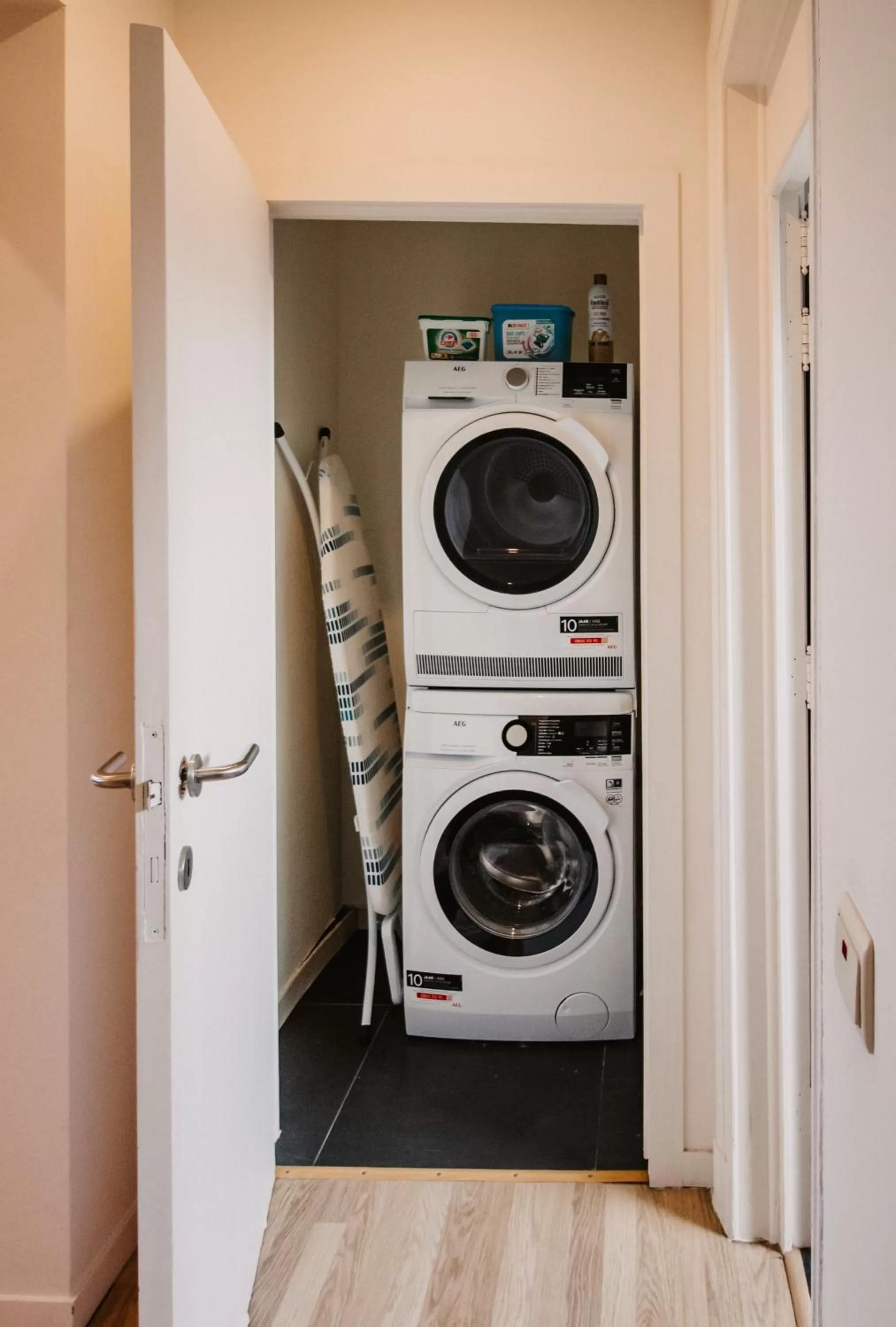laundry in Central and Cozy in Brussels