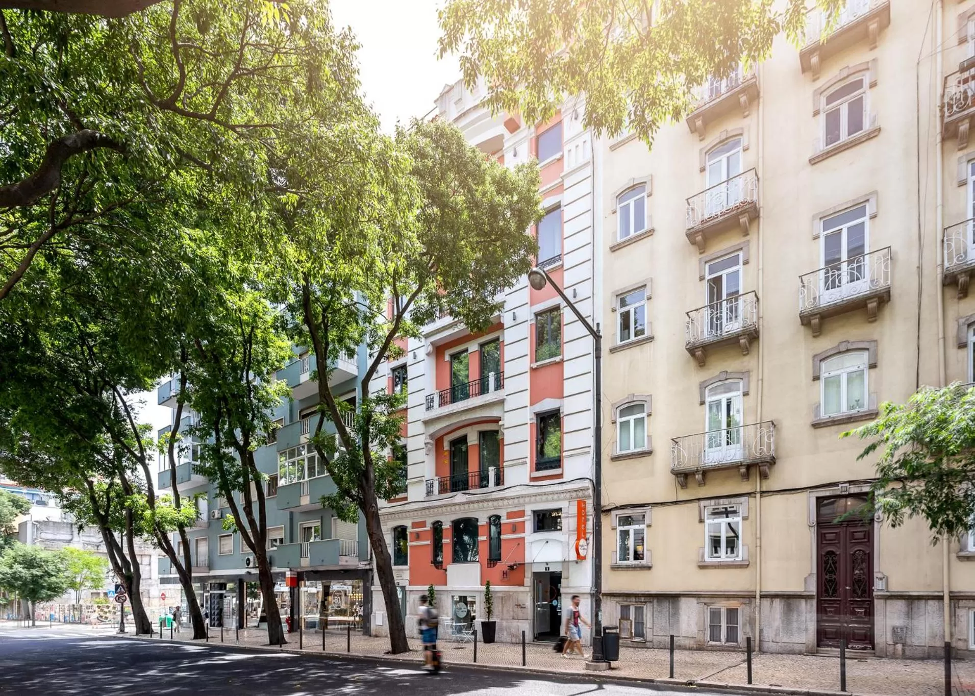 Property building in Hotel Luena