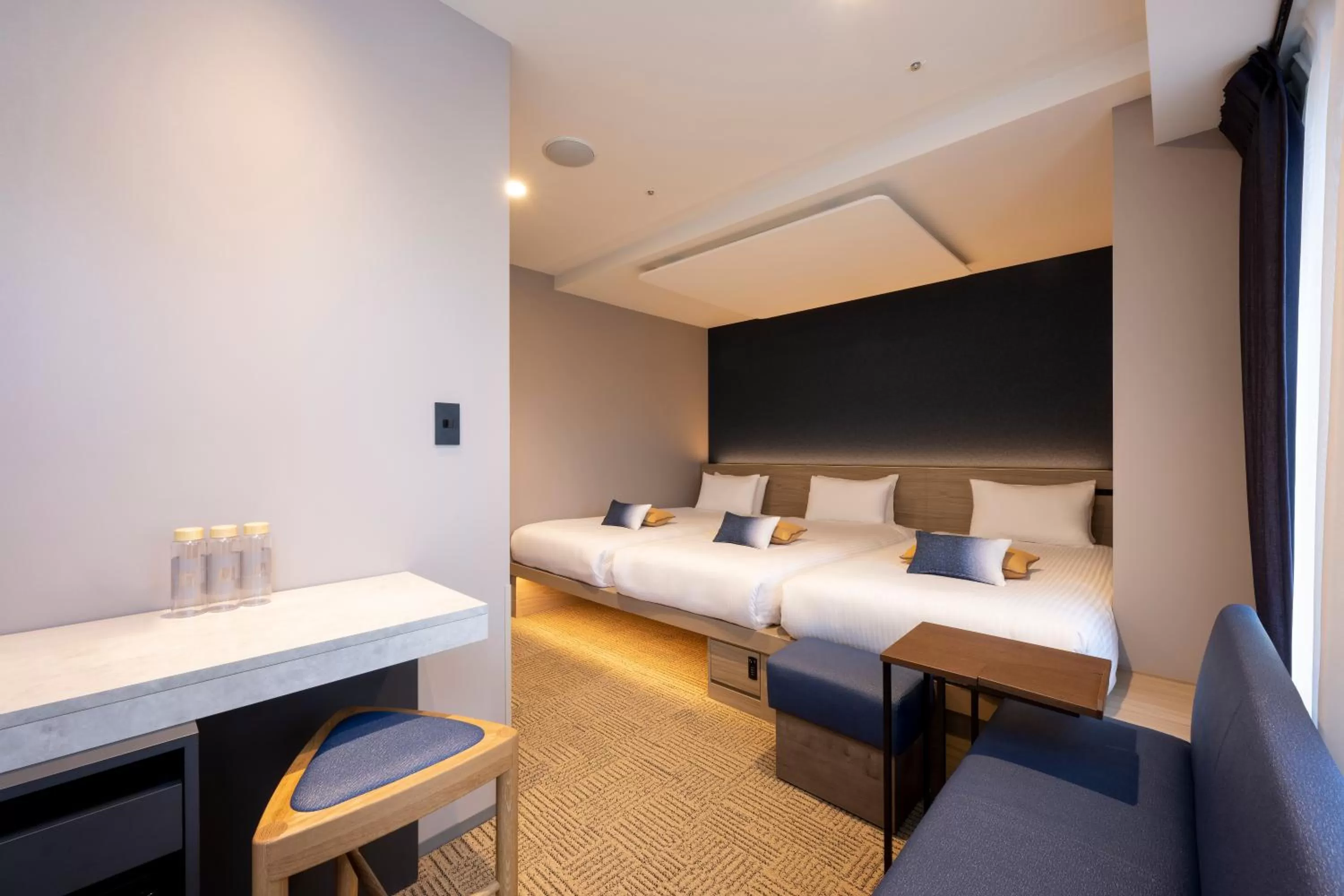 Photo of the whole room, Bed in HOTEL AMANEK Shinjuku Kabukicho