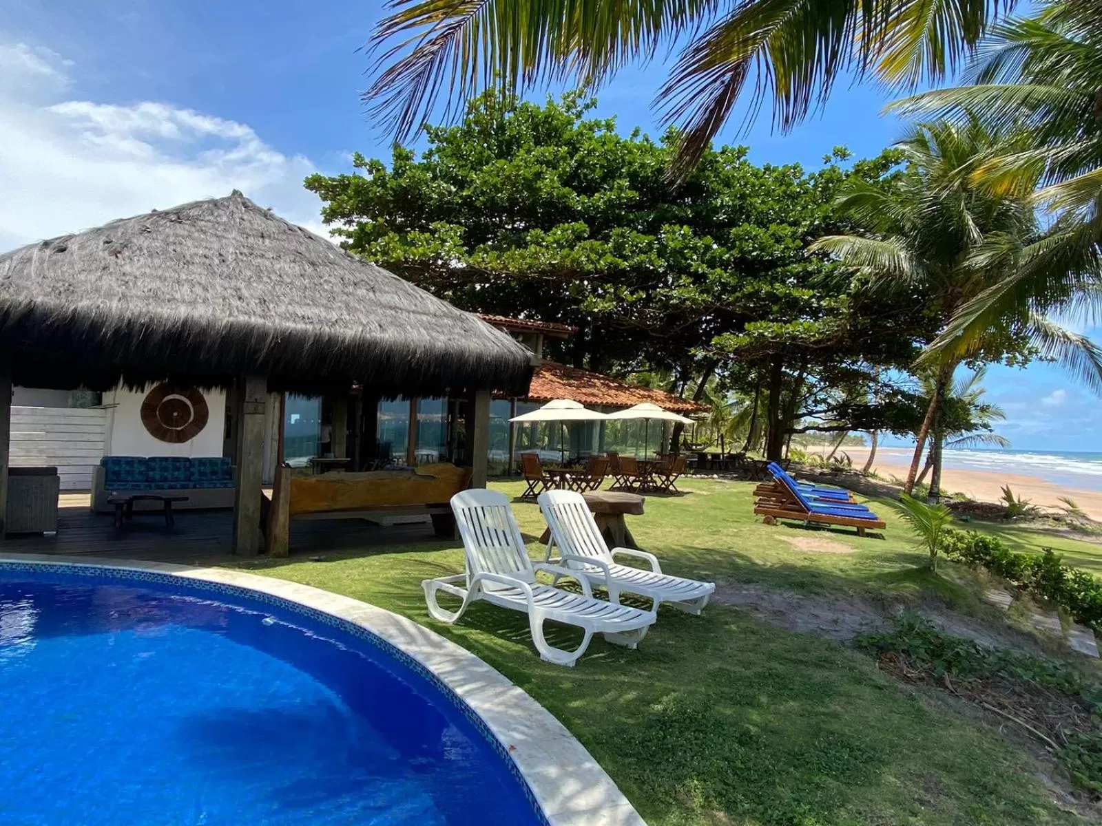 Swimming pool in Pousada Bahia Boa