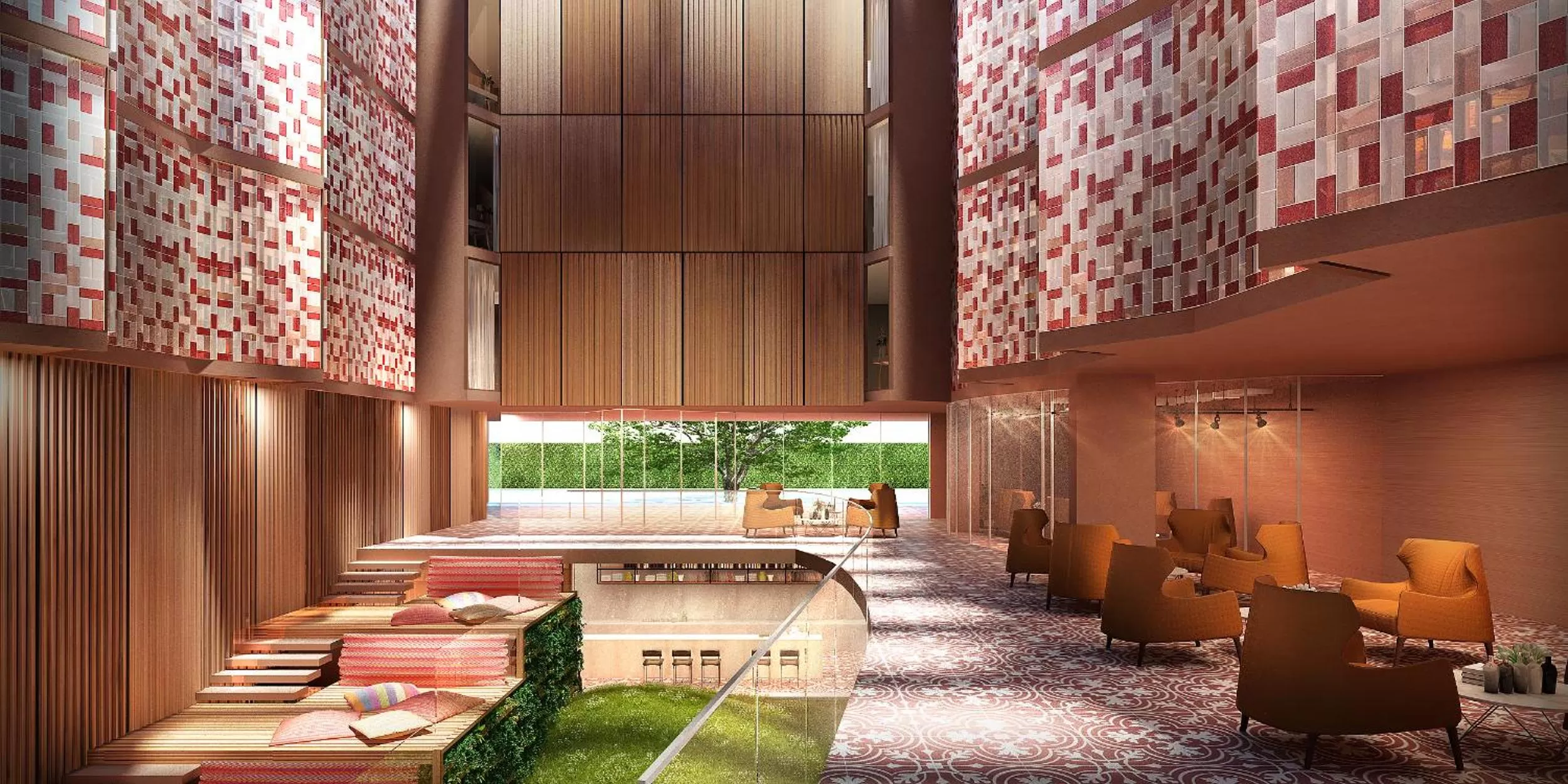 Lobby or reception in ibis Styles Bangkok Silom