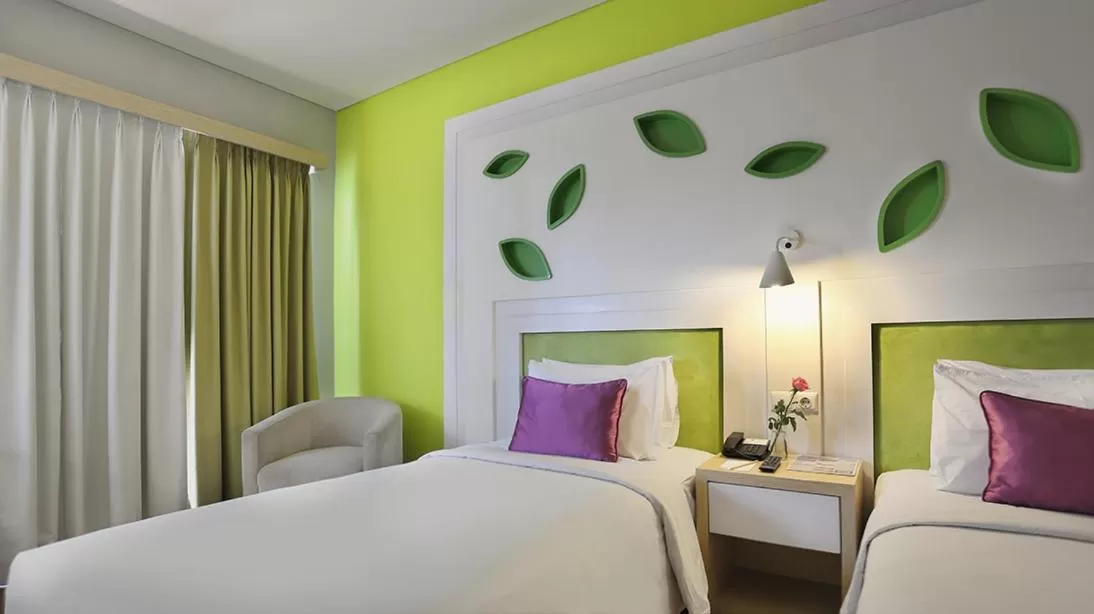 Bedroom, Bed in Shakti Hotel Bandung