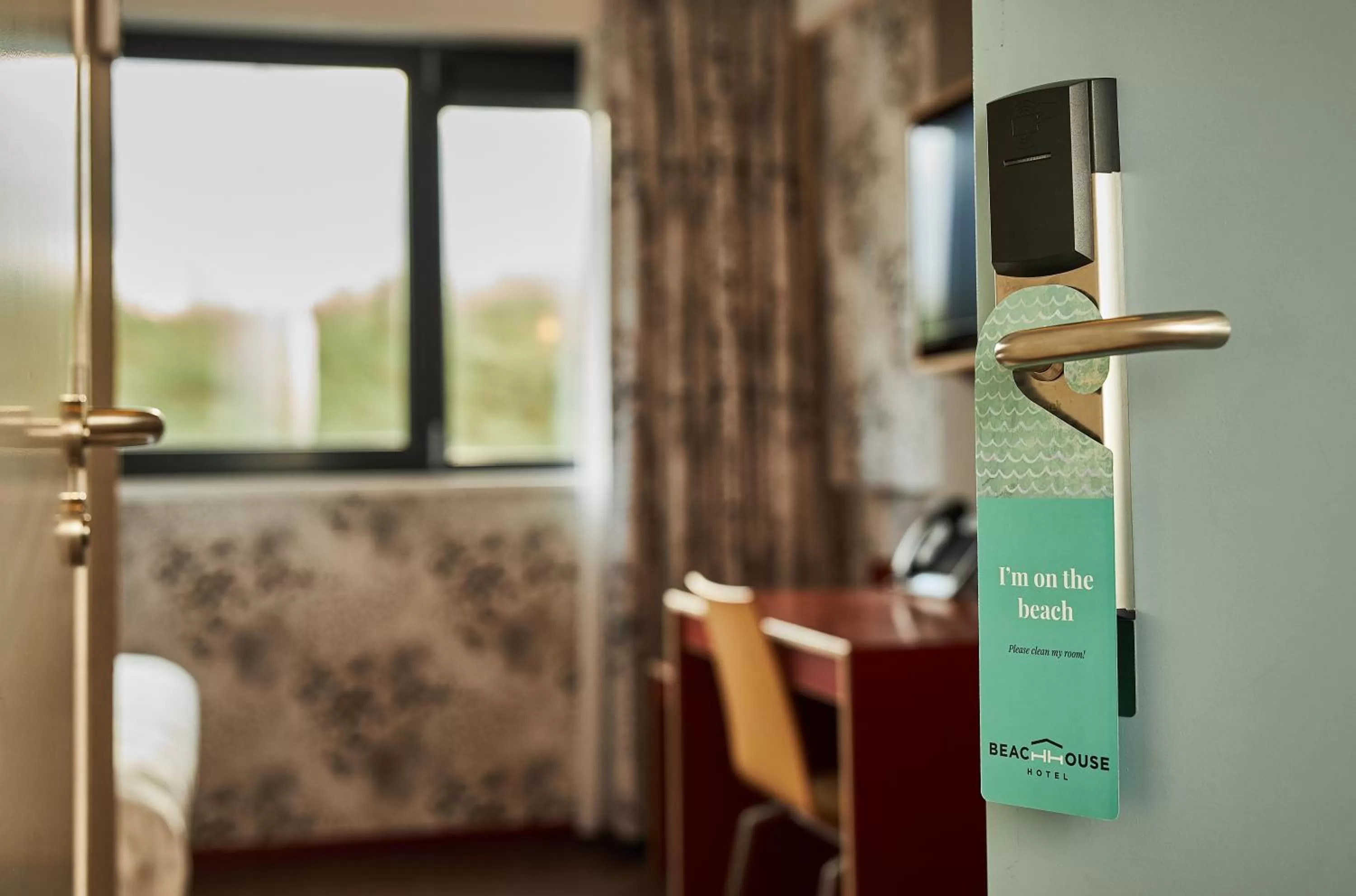 Bedroom in Beachhouse Hotel