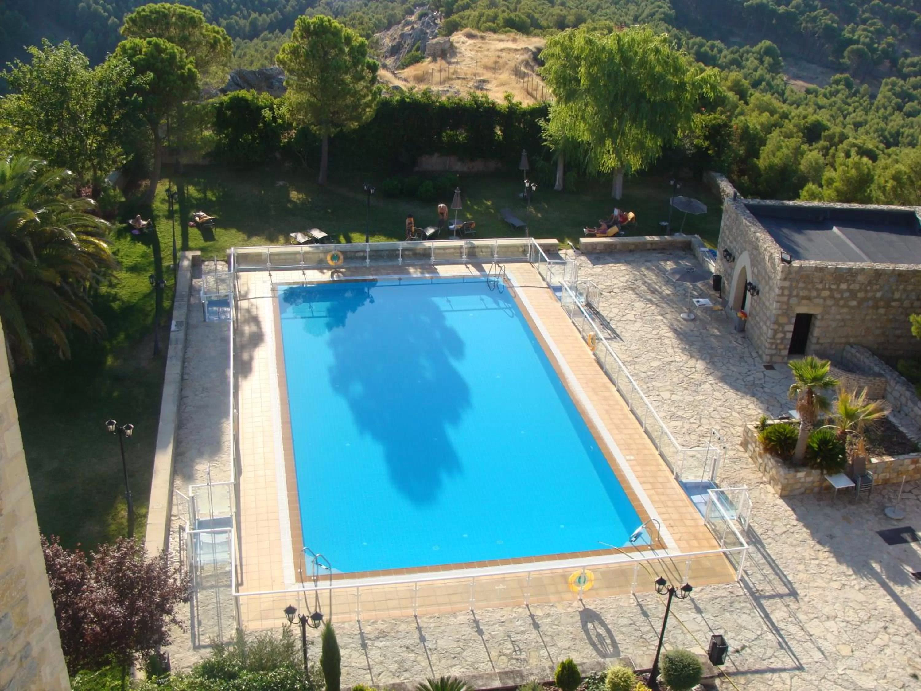 Swimming pool in Parador de Jaén